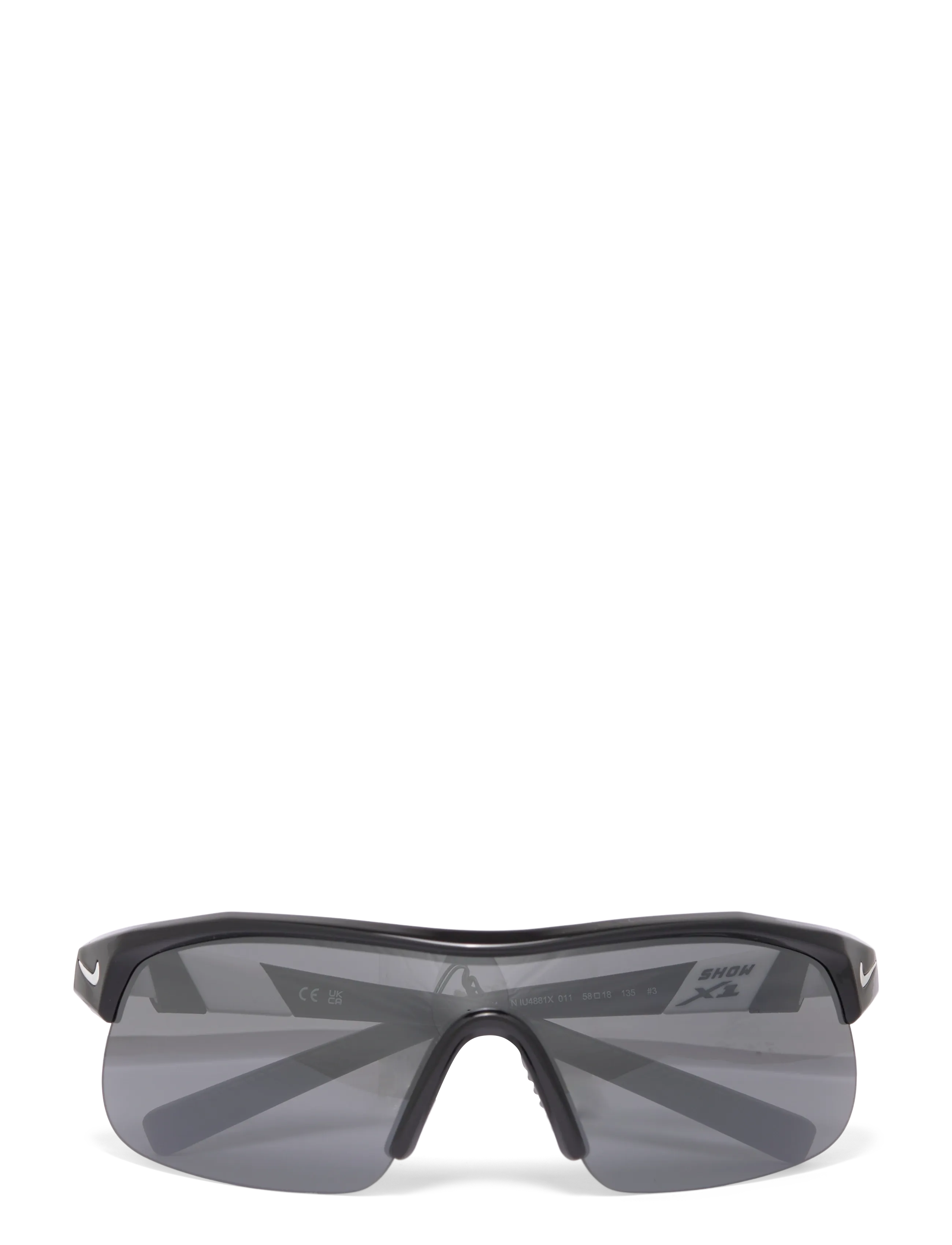 NIKE Vision NIKE SHOW X1 - Bekijk Alles - BLACK/SILVER FLASH / black