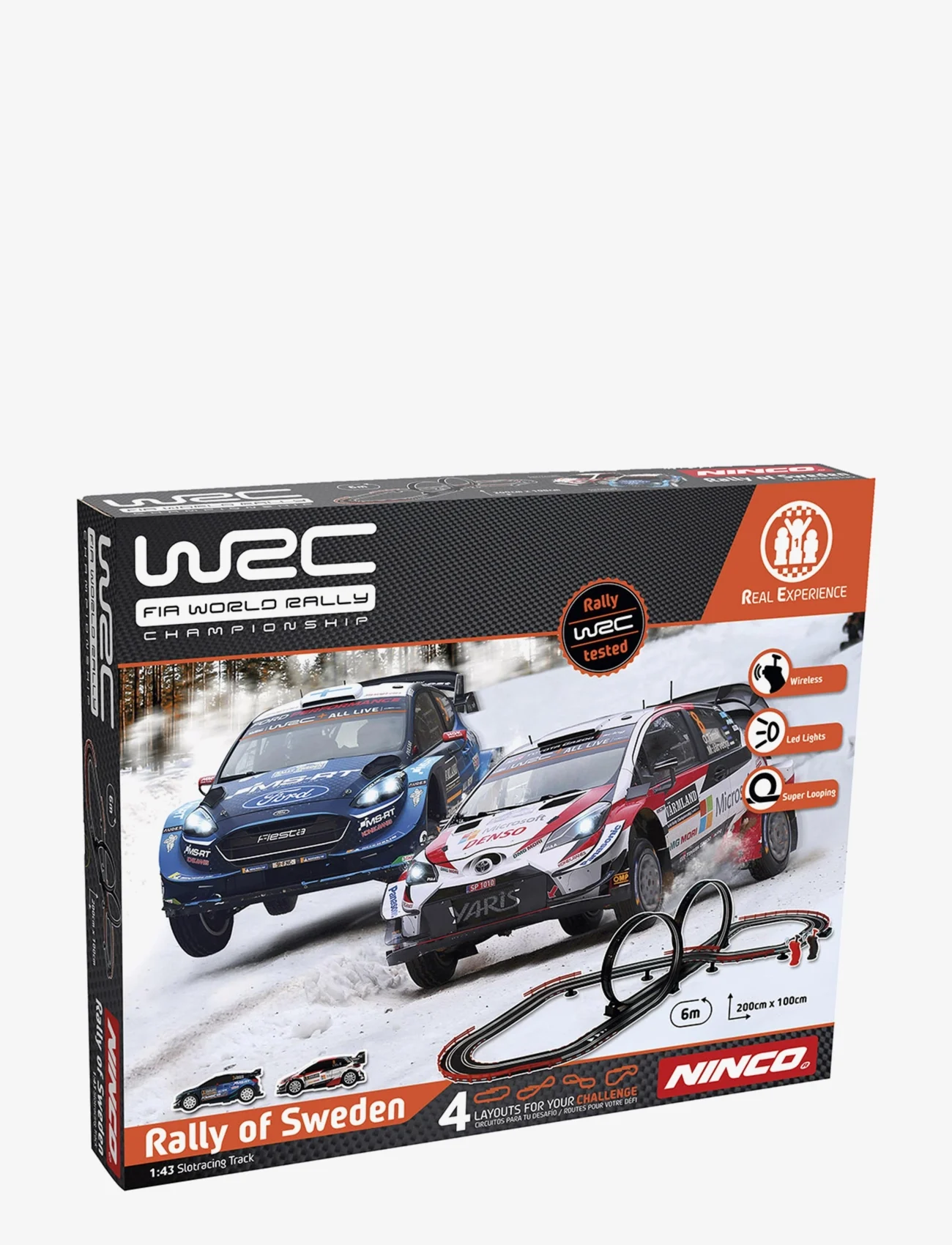 Ninco - NINCO WRC Rally of Sweden 6m - fødselsdagsgaver - multi coloured - 0
