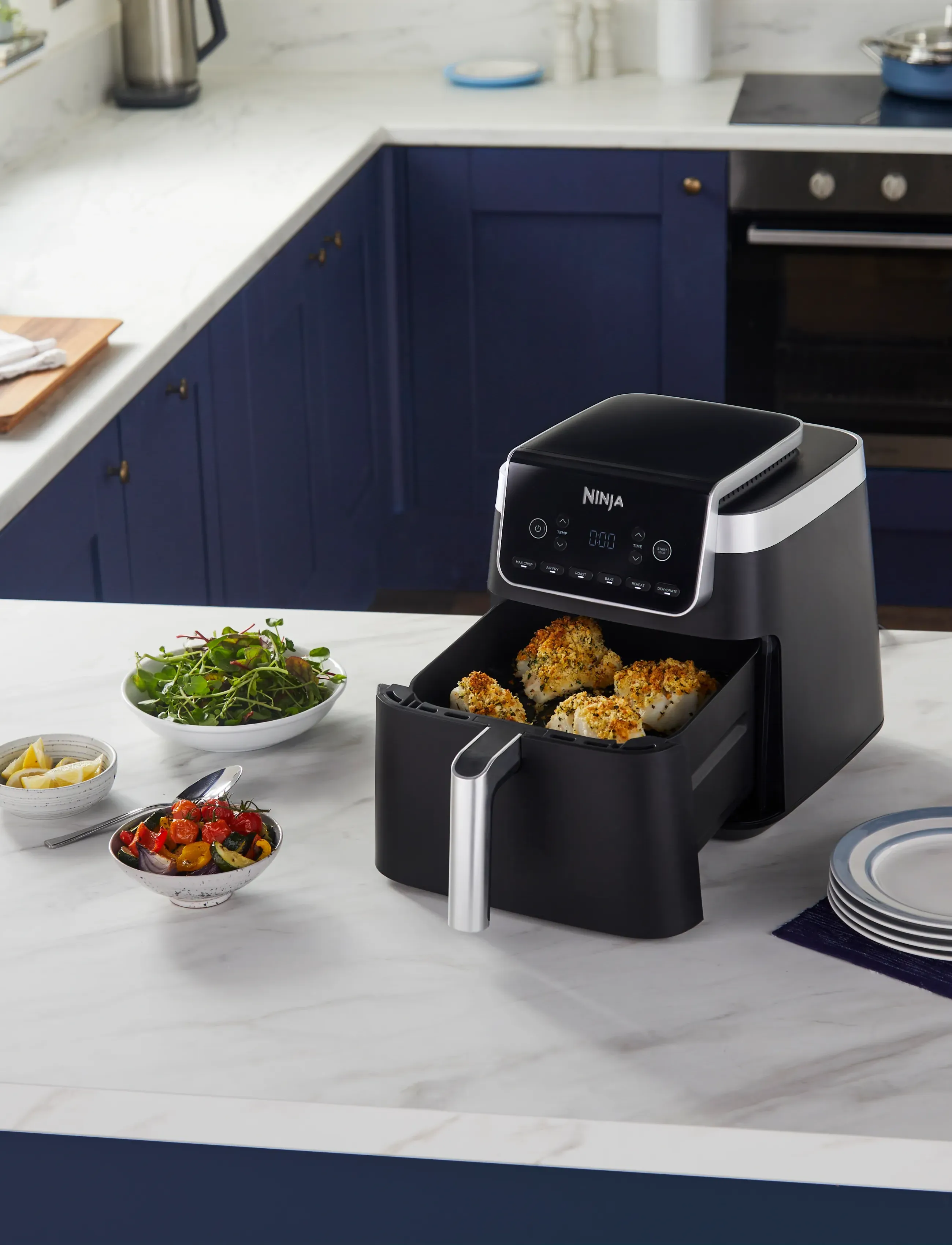 Ninja - NINJA AIRFRYER AF180 MAX PRO 6.2L - airfryers - black - 4