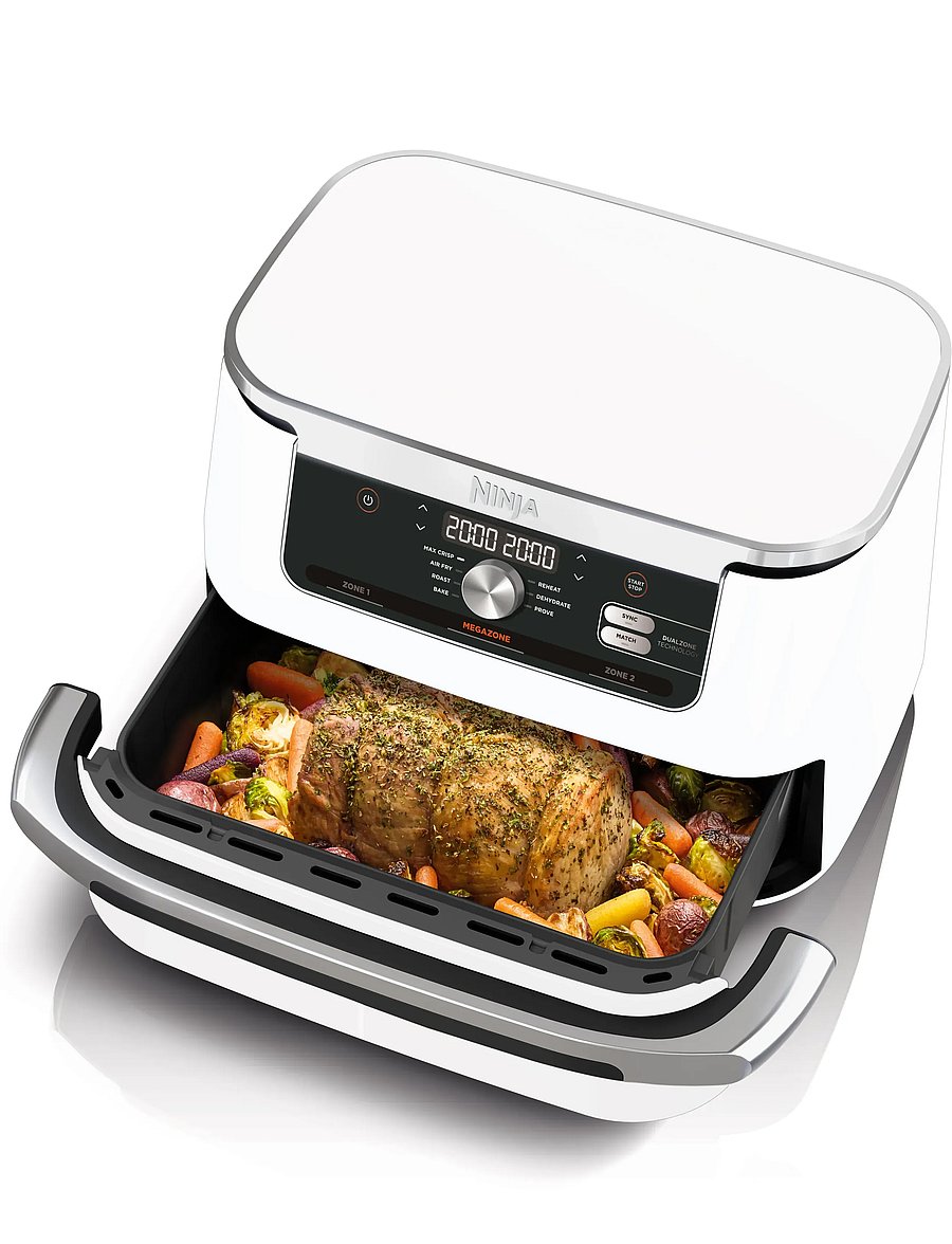 Ninja - NINJA FOODI AF500EUWH FLEXDRAWER AIR FRYER 10.4L - kuumaõhufritüürid - white - 3