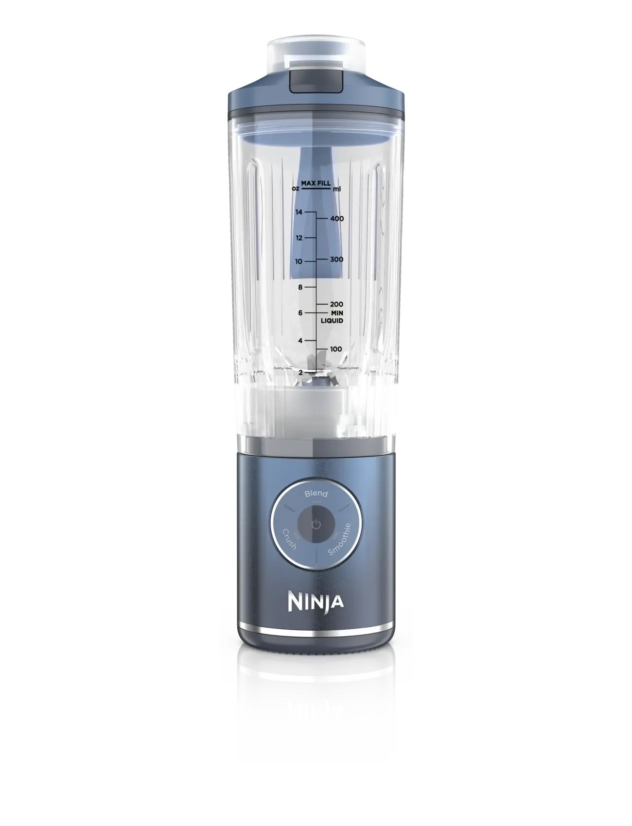Ninja Blast Max Portable Blender Navy, Mixer og blender, Blå, Str: 570 ML