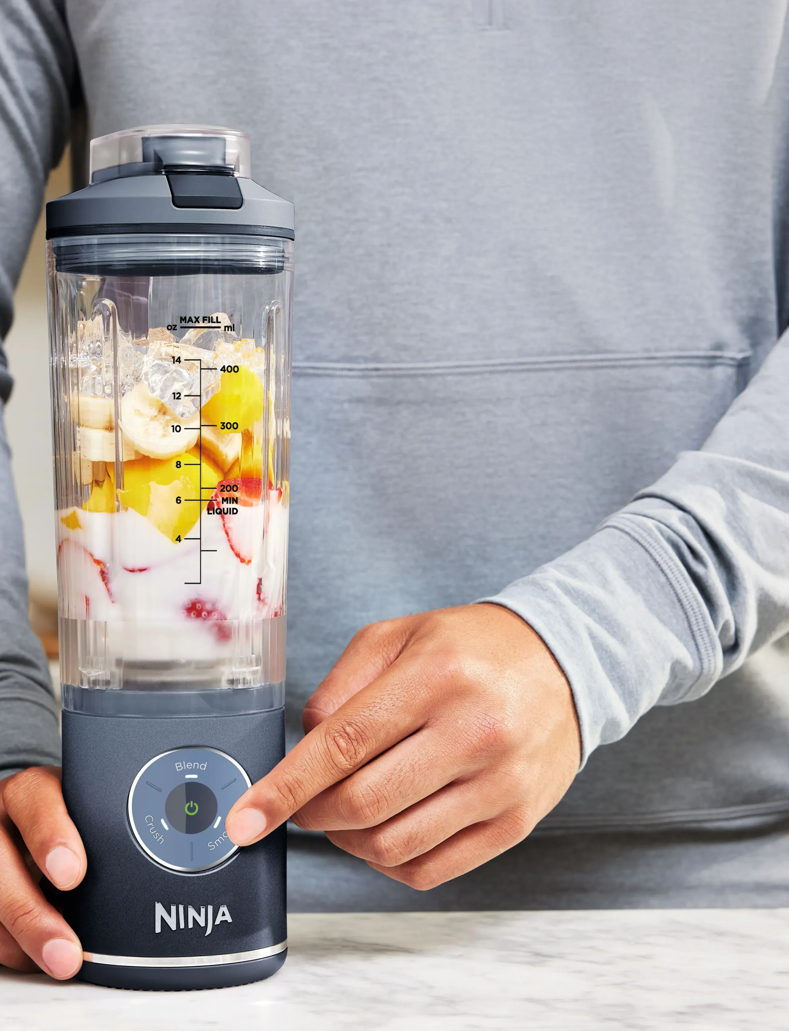 Ninja - NINJA BLAST MAX PORTABLE BLENDER - NAVY - nach preis einkaufen - blue - 4