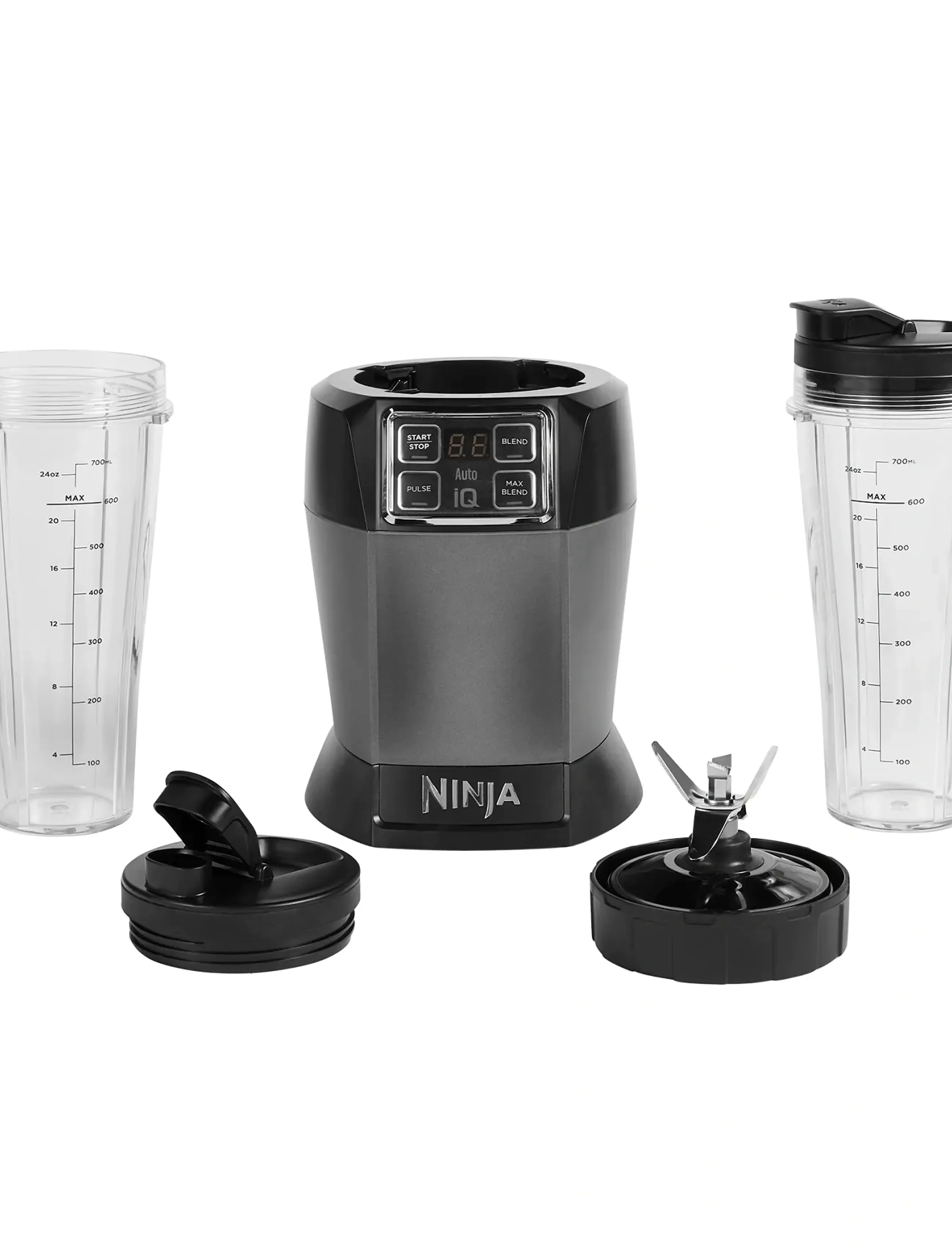 Ninja - NINJA BN495EU BLENDER WITH AUTO-IQ - mixers & blenders - black - 1