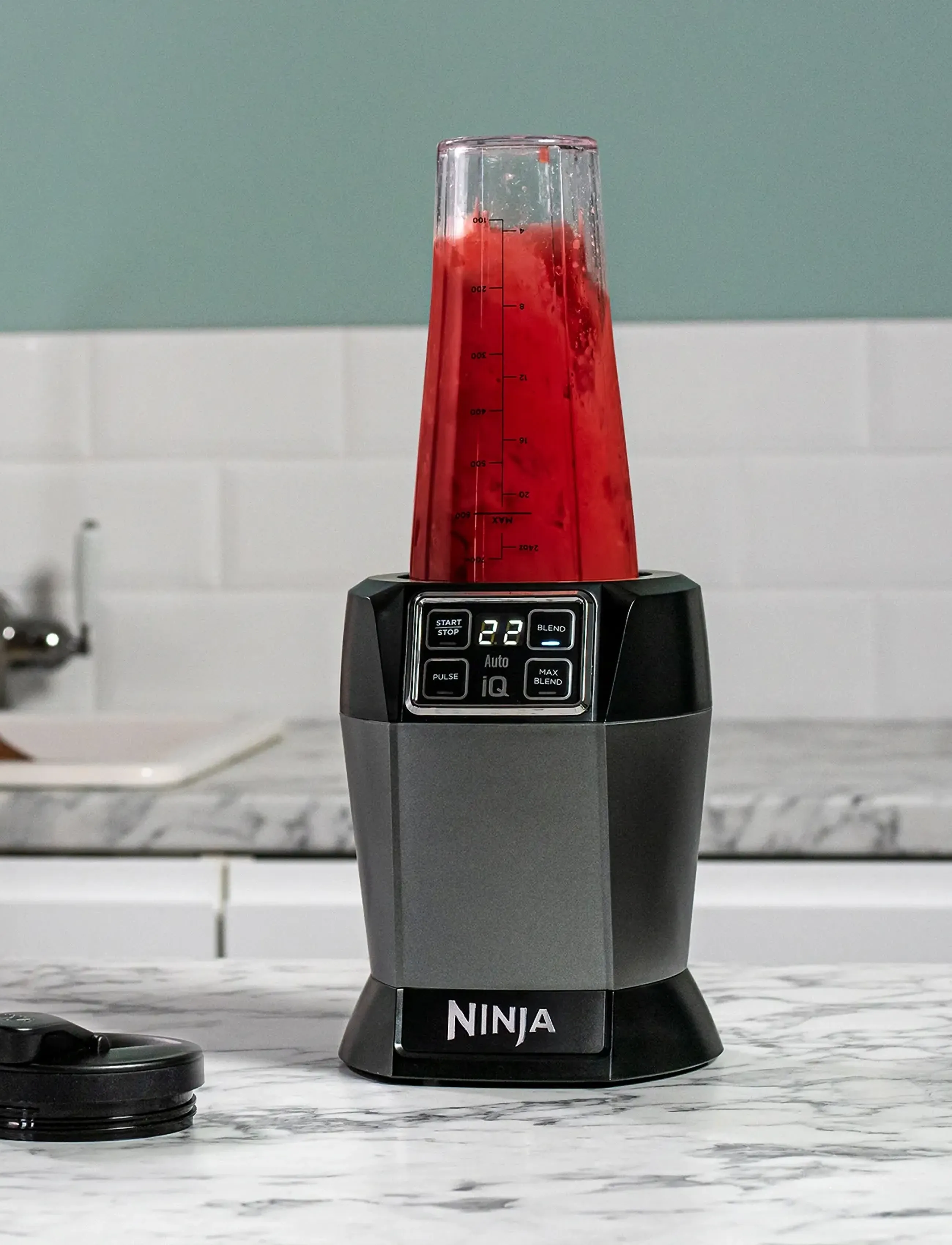 Ninja - NINJA BN495EU BLENDER WITH AUTO-IQ - mixers & blenders - black - 4