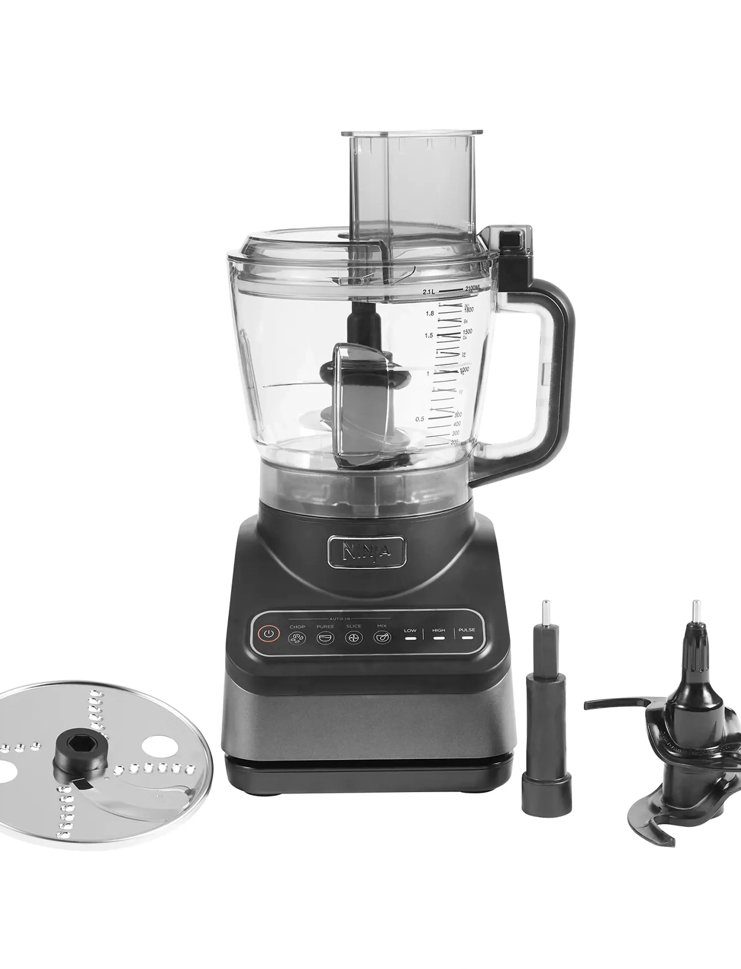 Ninja Ninja Bn650Eu Food Processor With Auto-Iq, 2.1 L, Black, Køkkenmaskiner > Foodprocessorer, Unisex