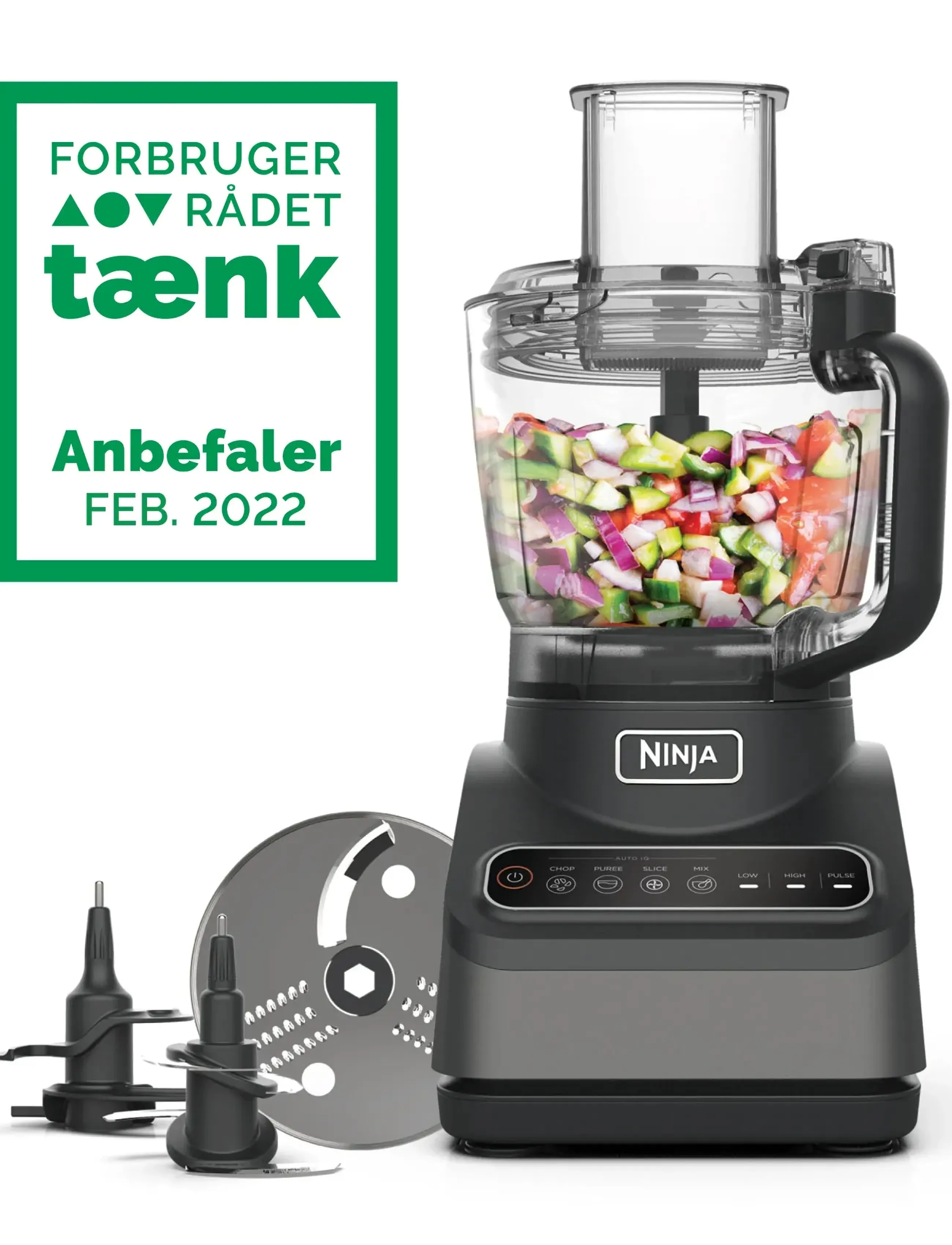 Ninja - NINJA BN650EU FOOD PROCESSOR WITH AUTO-IQ - shop by price - black - 4