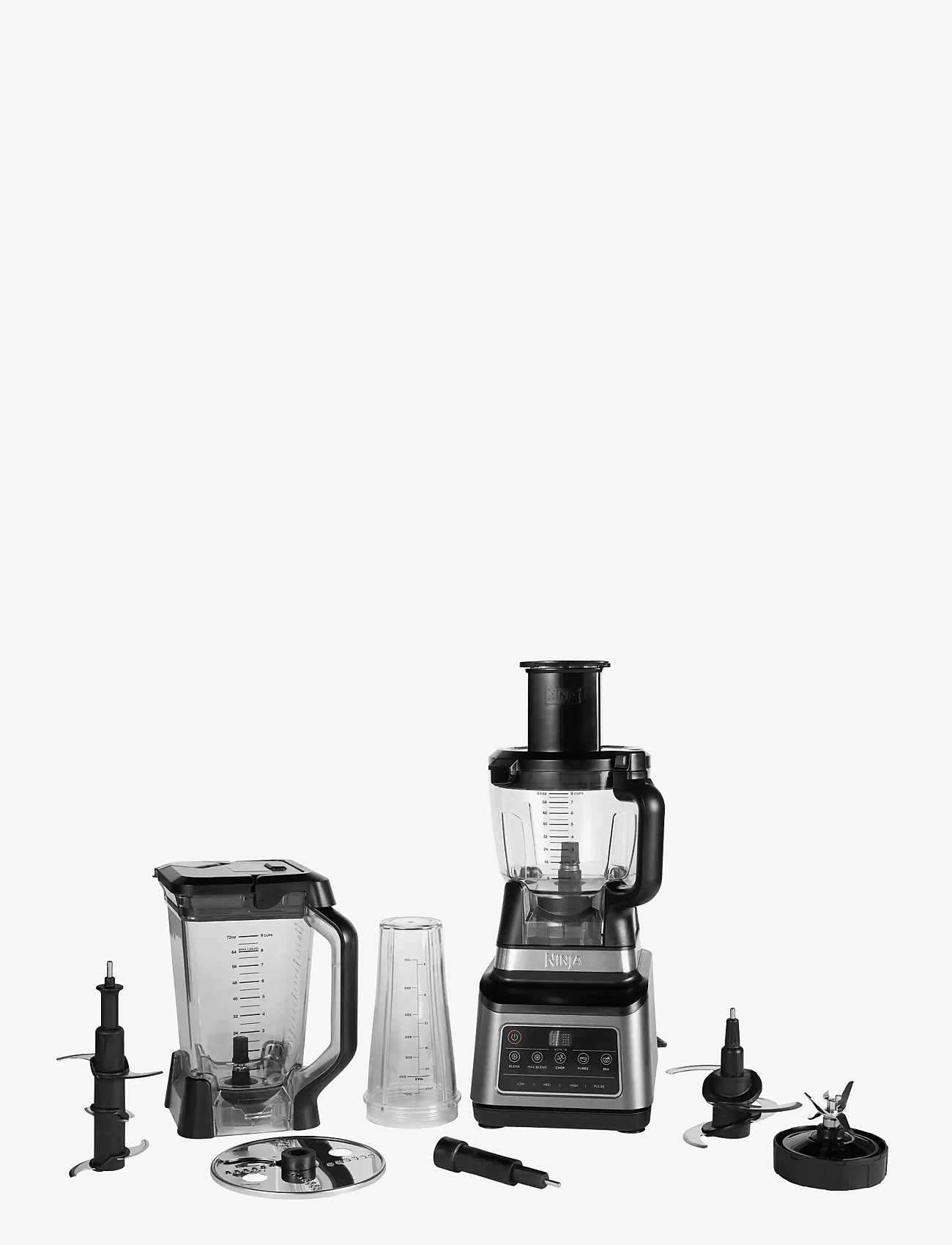 Ninja - NINJA BN800EU 3-IN-1 FOOD PROCESSOR WITH AUTO-IQ - mixers & blenders - black - 0