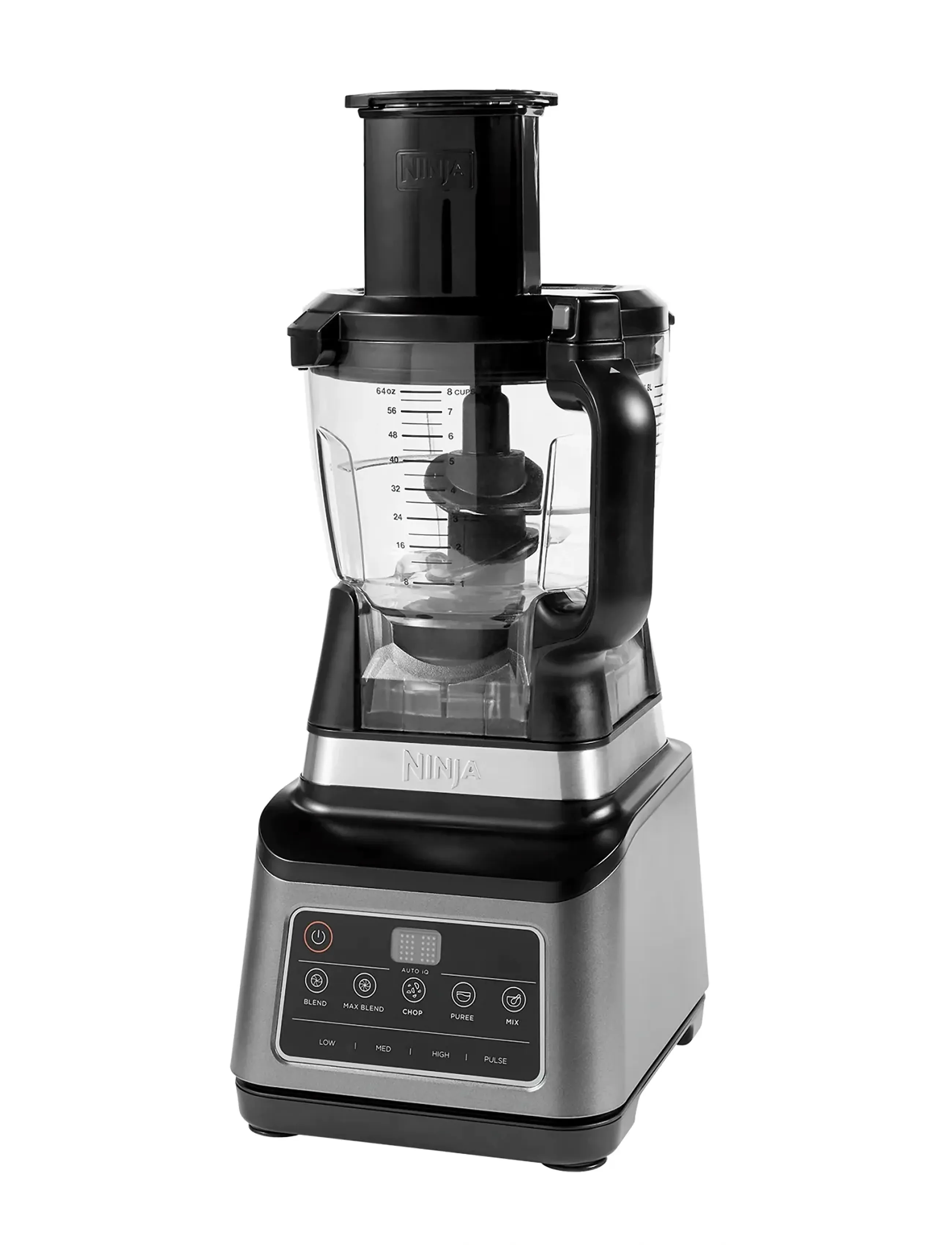 Ninja Ninja Bn800Eu 3-In-1 Food Processor With Auto-Iq, 2.1 L, Multi/patterned, Køkkenmaskiner > Mixere Og Blendere, Unisex