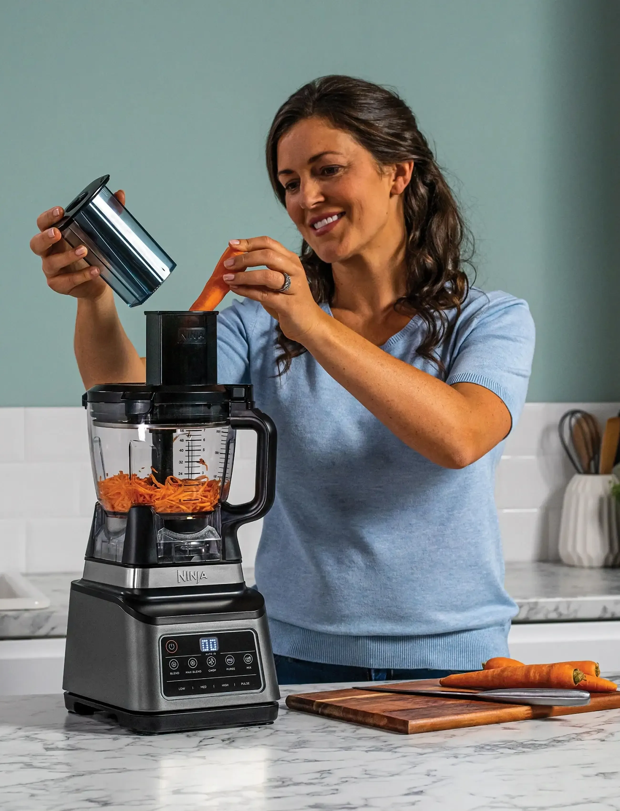 Ninja - NINJA BN800EU 3-IN-1 FOOD PROCESSOR WITH AUTO-IQ - køb efter pris - black - 3