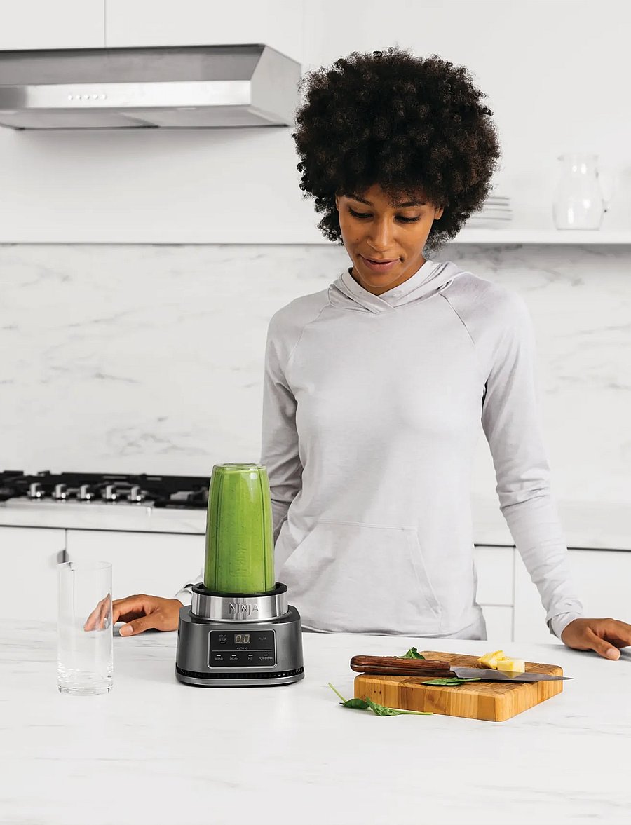 Ninja - NINJA FOODI CB100EU POWER NUTRI BLENDER 2IN1 W. SMART TORQUE OCH AUTO-IQ 1100W - mixer - black - 5