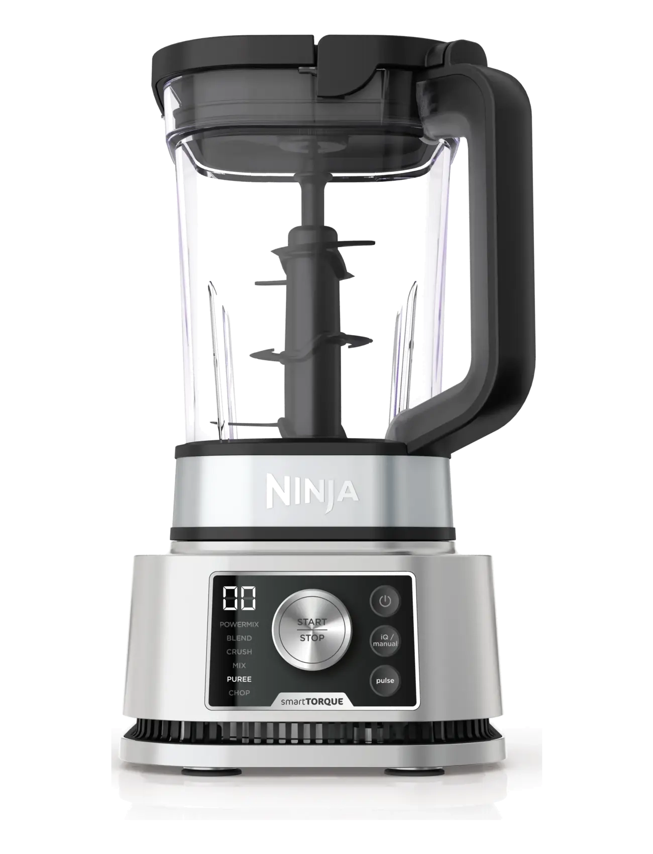 Ninja NINJA FOODI CB350EU POWER NUTRI BLENDER 3I1 W. SMART TORQUE & AUTO-IQ 1200W - Keuken - SILVER / clear