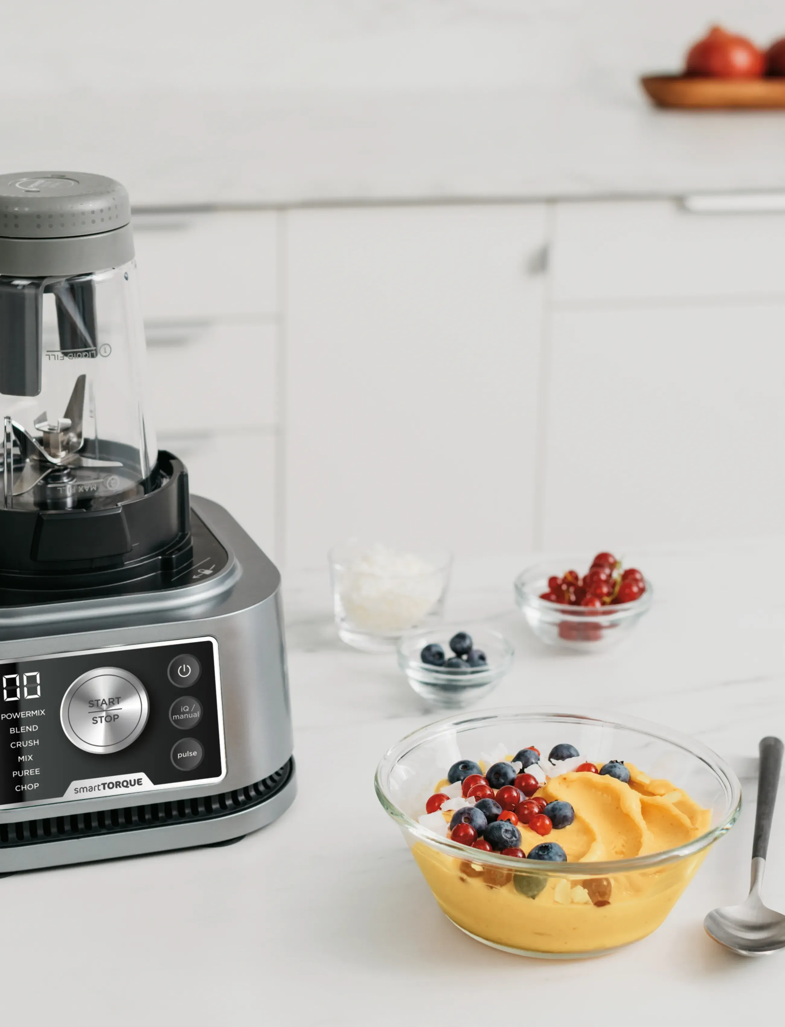 Ninja - NINJA FOODI CB350EU POWER NUTRI BLENDER 3I1 W. SMART TORQUE & AUTO-IQ 1200W - mélangeurs - silver - 3
