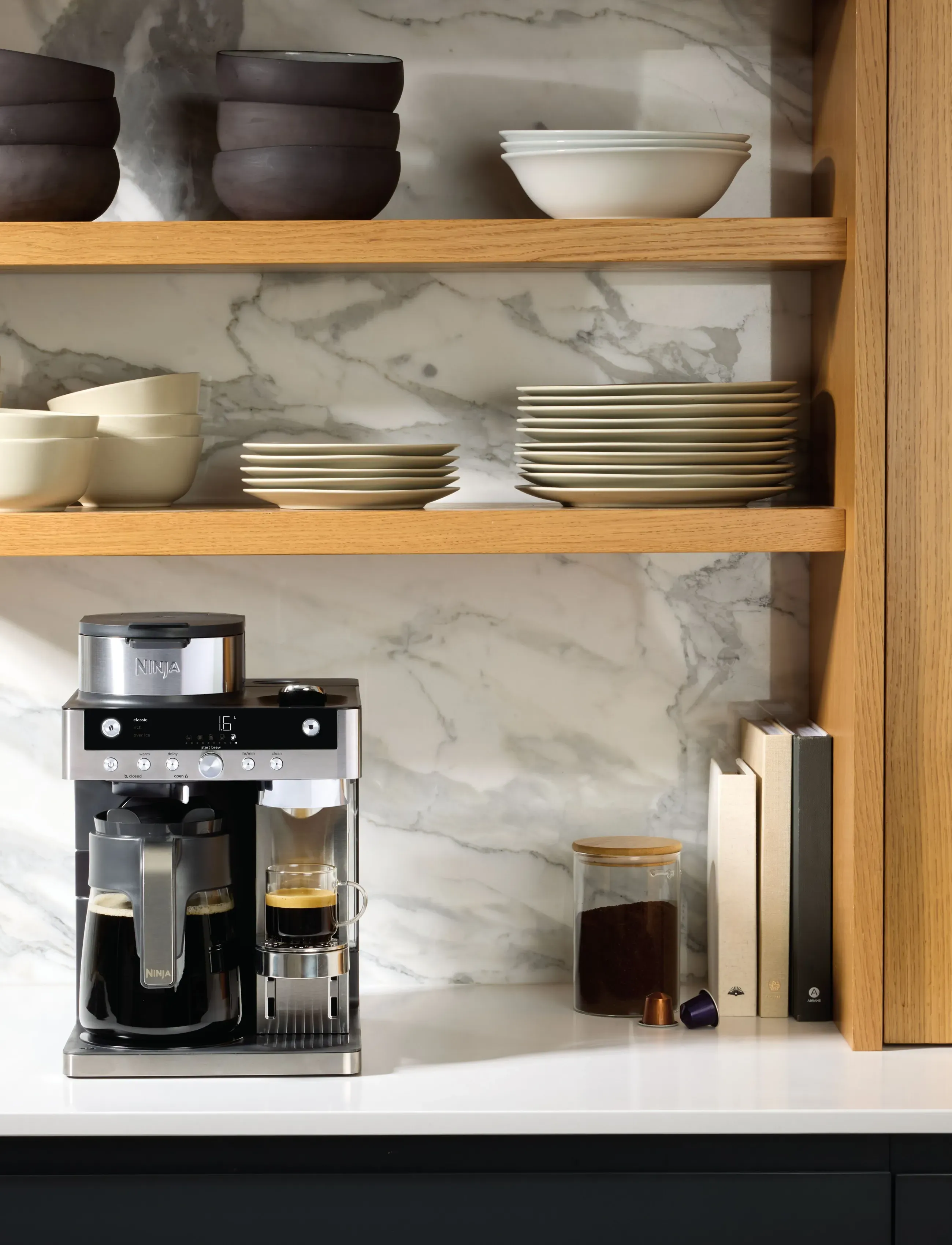 Ninja Ninja Prestige Dualbrew System - For hende - BLACK / silver