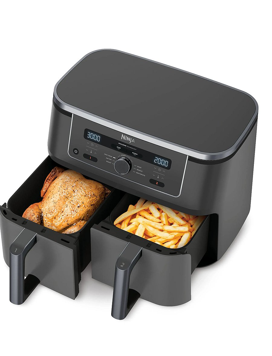 Ninja - Ninja Foodi Max Dual Zone Air Fryer - heißluftfritteusen - black - 0