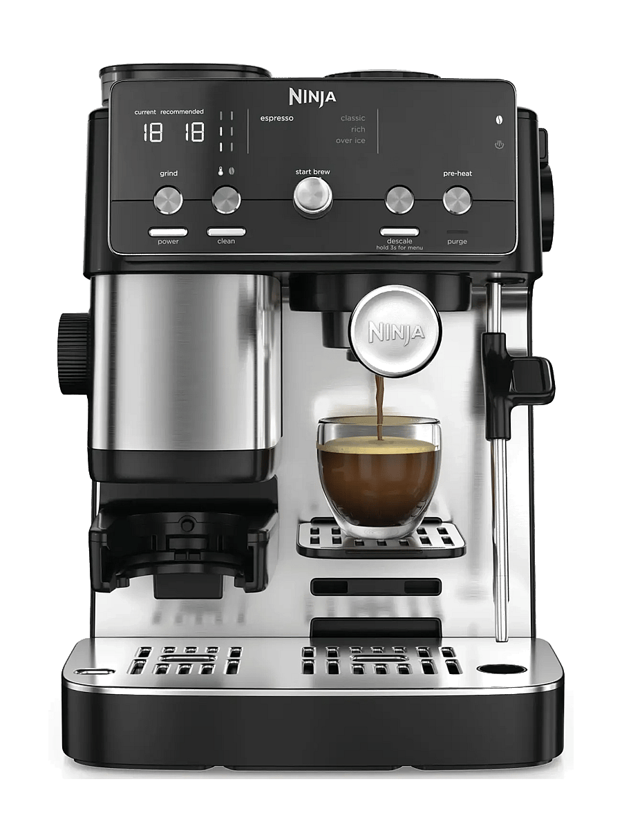 Ninja - NINJA LUXE™ CAFÉ Mini - 2-in-1 compact brewing system - black - 1