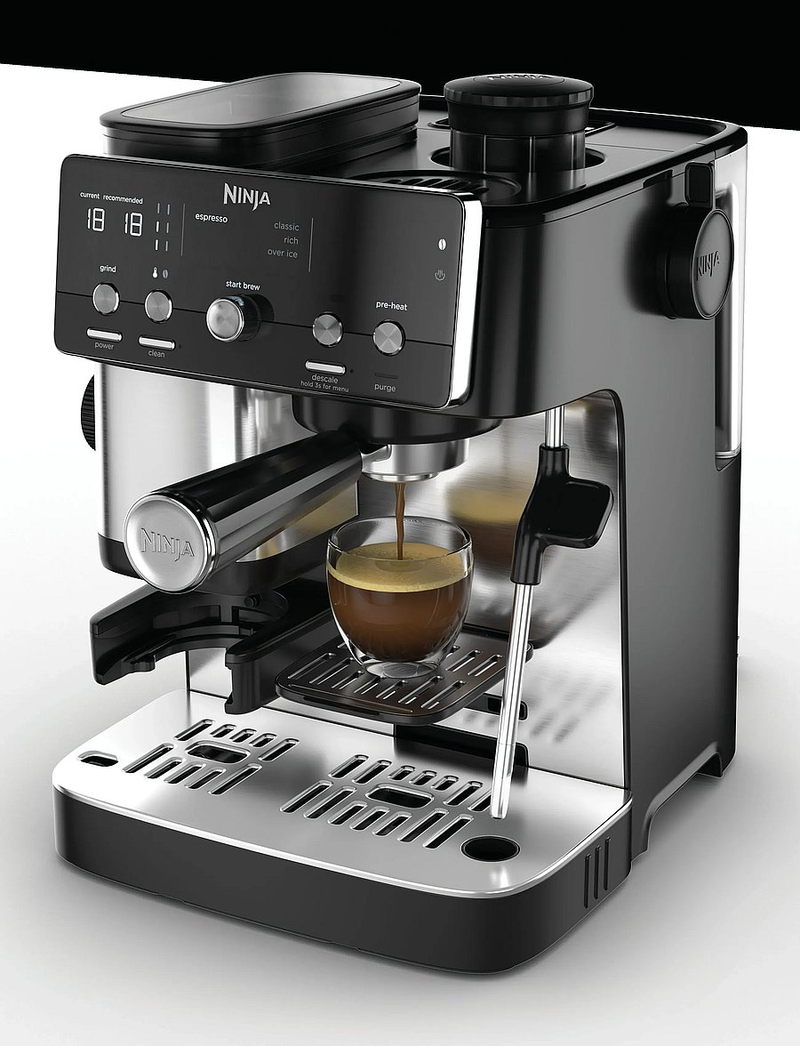 Ninja - NINJA LUXE™ CAFÉ Mini - 2-in-1 compact brewing system - black - 0