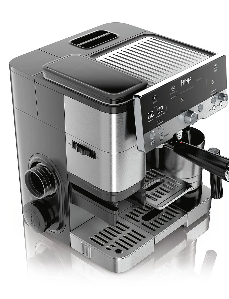 Ninja - NINJA LUXE™ CAFÉ Mini - 2-in-1 compact brewing system - black - 3
