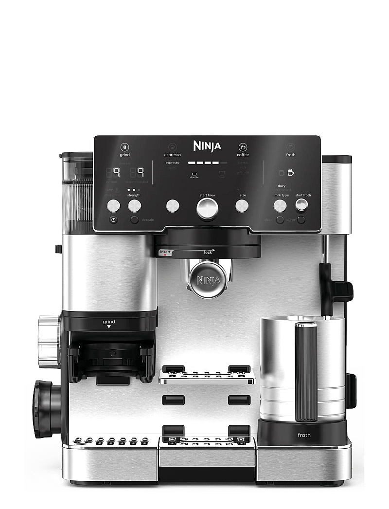 Ninja - NINJA LUXE™ CAFÉ ESSENTIAL 2-I-1 ESPRESSO MACHINE - kaffeemaschinen - silver - 0