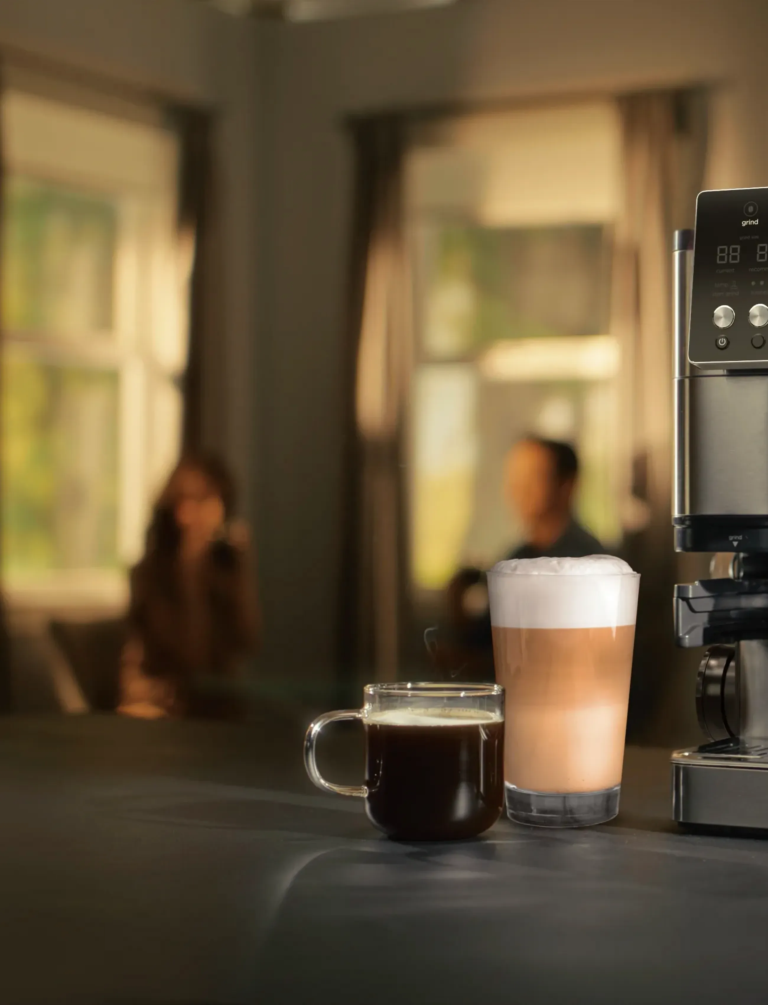 Ninja - NINJA LUXE™ CAFÉ ESSENTIAL 2-I-1 ESPRESSO MACHINE - espressomaschinen - silver - 3