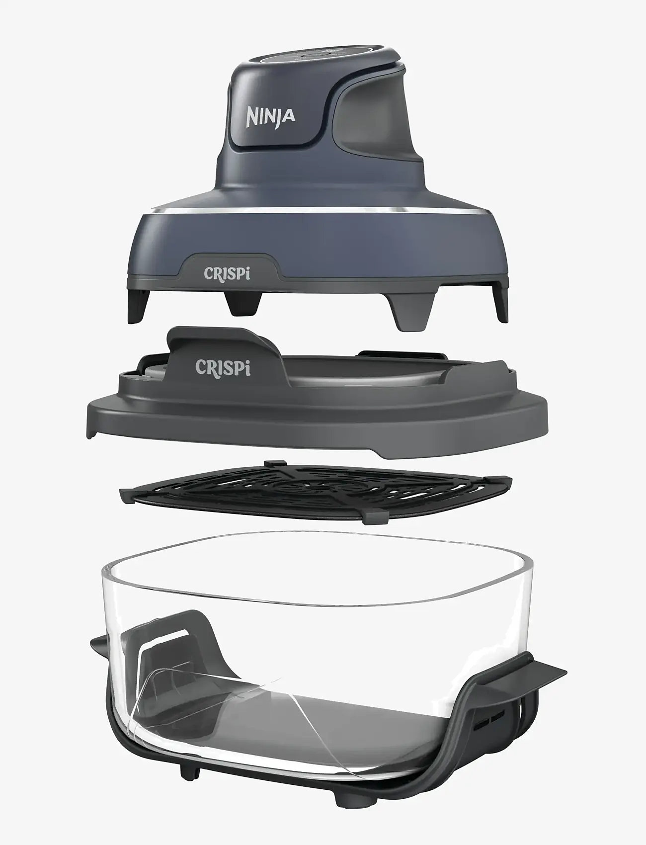 Ninja - Ninja Crispi 4 Function Air Fryer-Cyber Space - heißluftfritteusen - grey - 2