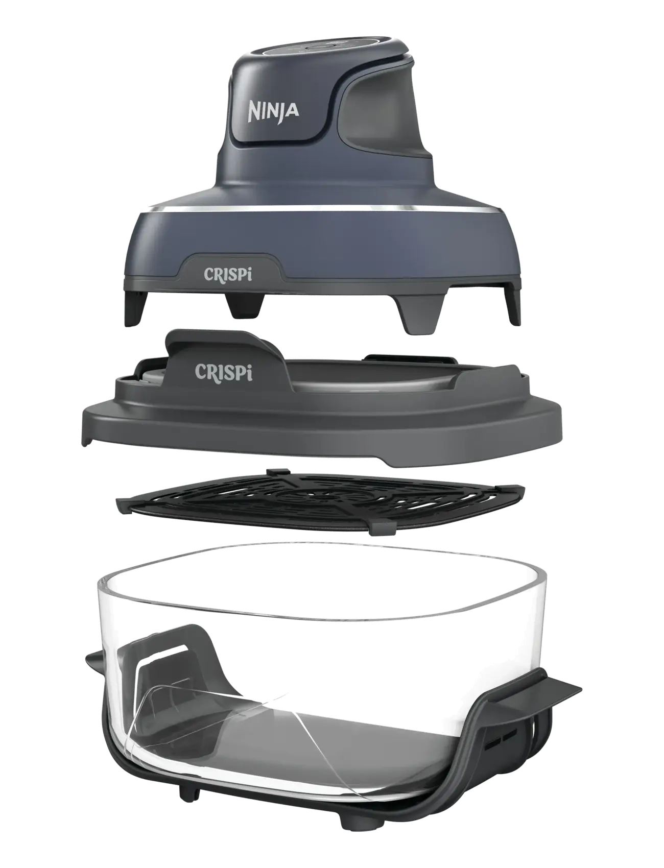 Ninja - Ninja Crispi Air Fryer – Cyber Space - airfryers - grey - 2