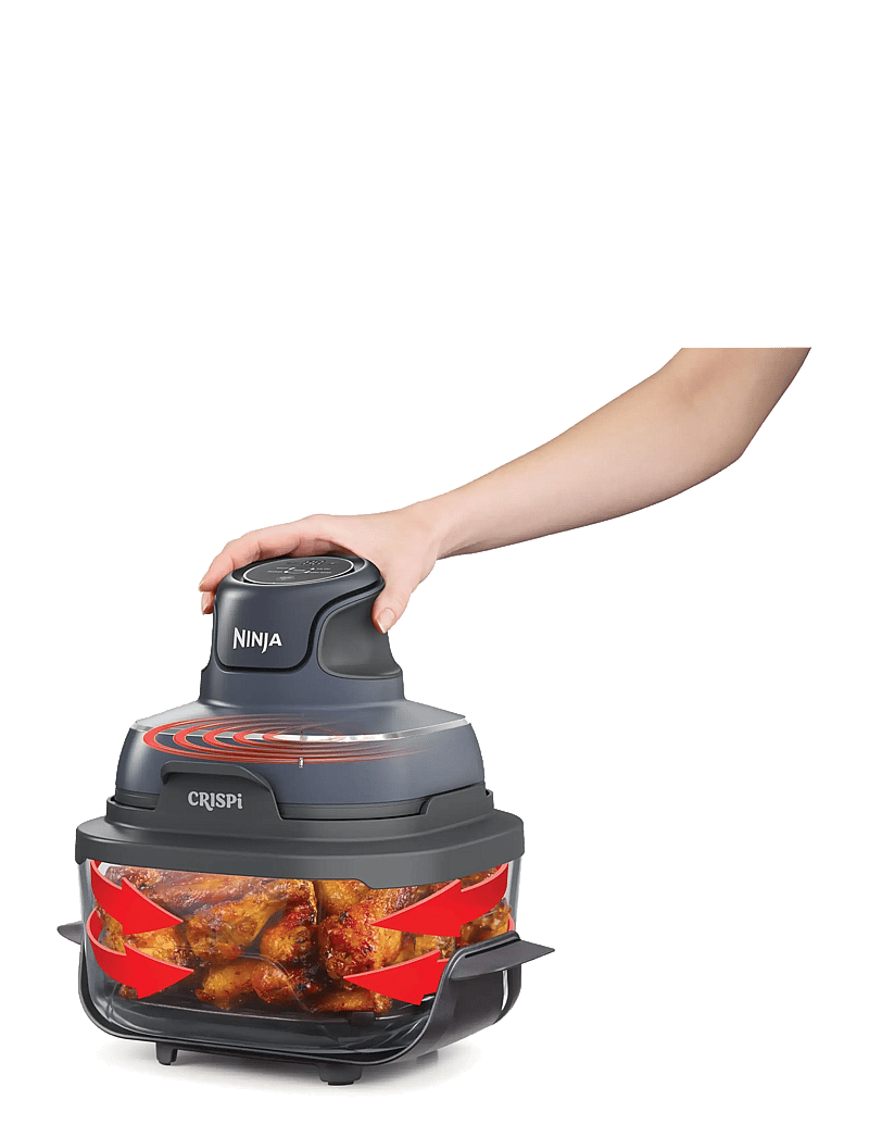 Ninja - Ninja Crispi 4 Function Air Fryer-Cyber Space - heißluftfritteusen - grey - 5