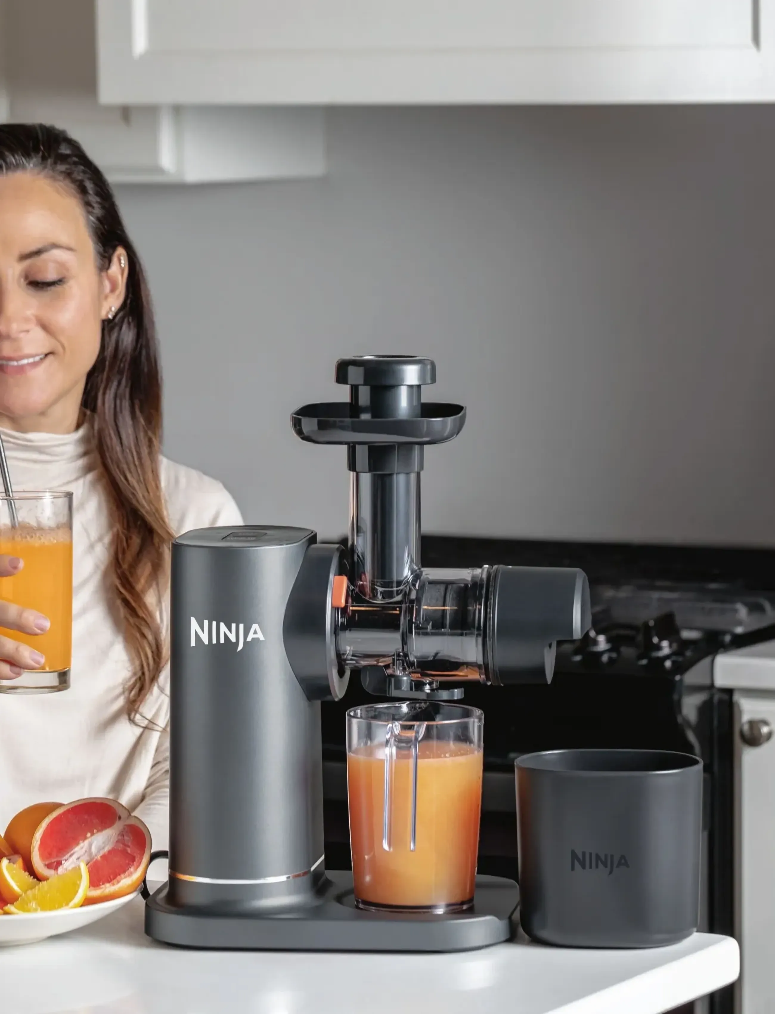 Ninja - Ninja Cold Press Juicer - mixers & blenders - black - 4