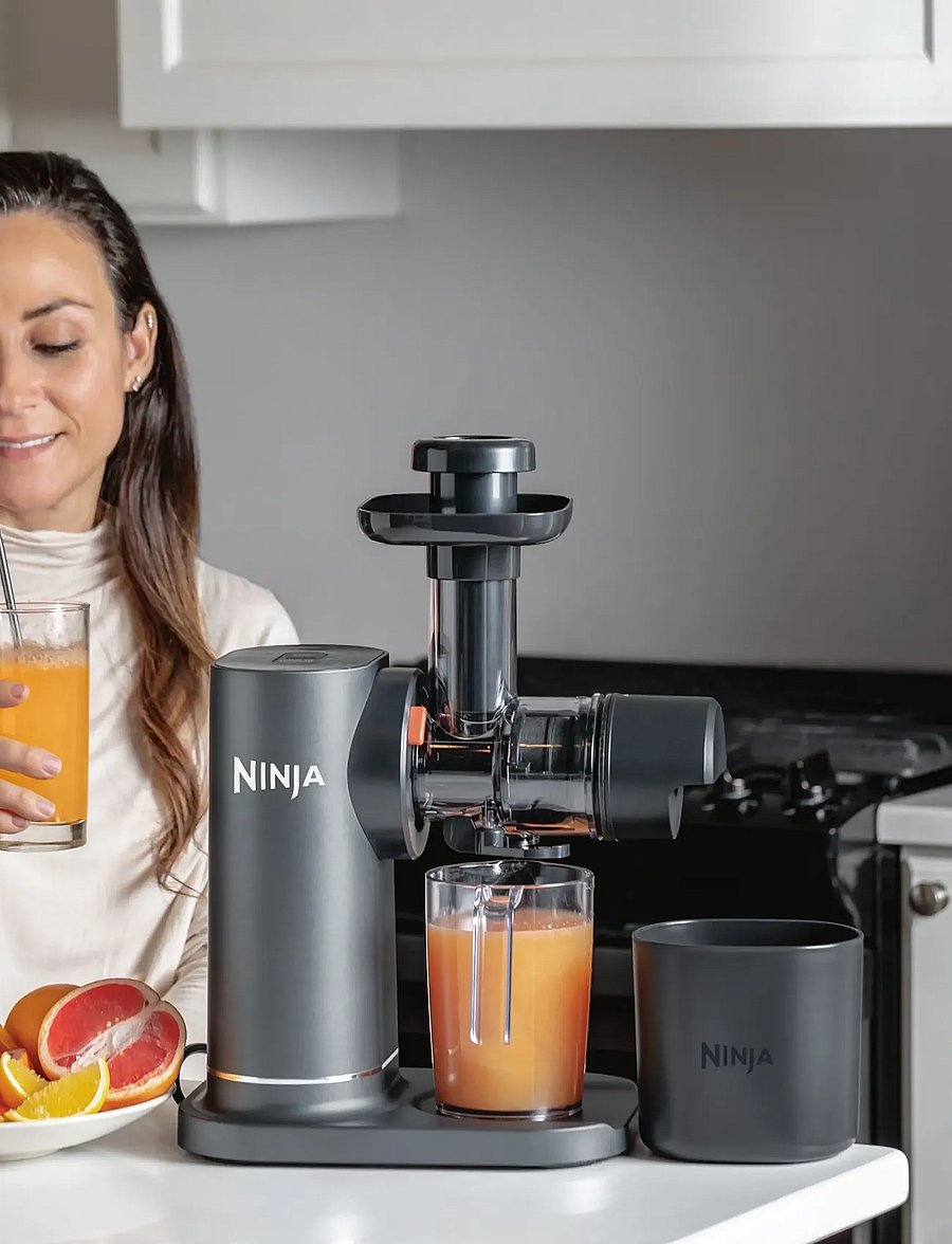 Ninja - Ninja Cold Press Juicer - mixer - black - 4