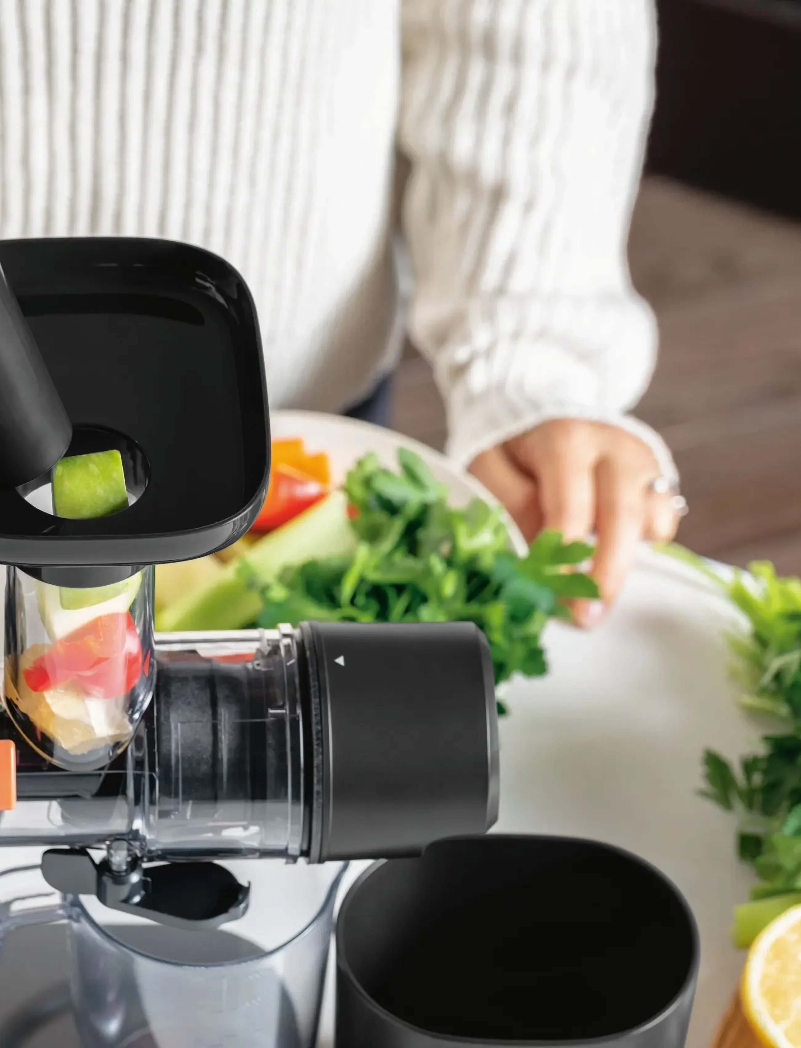 Ninja Ninja Cold Press Juicer - For hende - BLACK / black