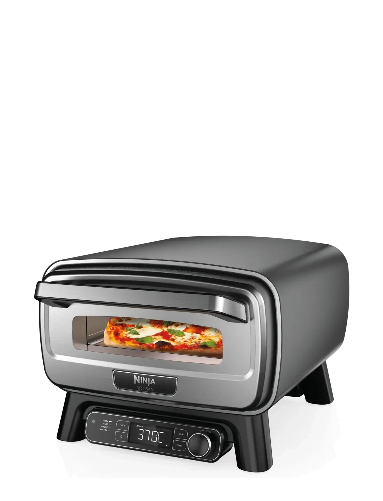 Ninja - Ninja Artisan Electric Outdoor Pizza Oven & Air Fryer - airfryers - grey - 3