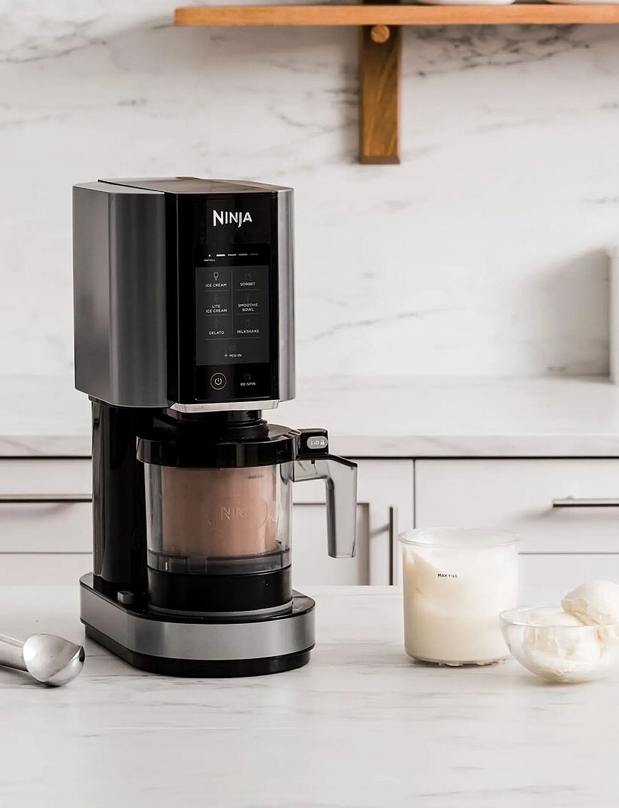 Ninja - NINJA CREAMI NC302EU ICE CREAM & FROZEN DESSERT MAKER - weitere küchengeräte - black - 5