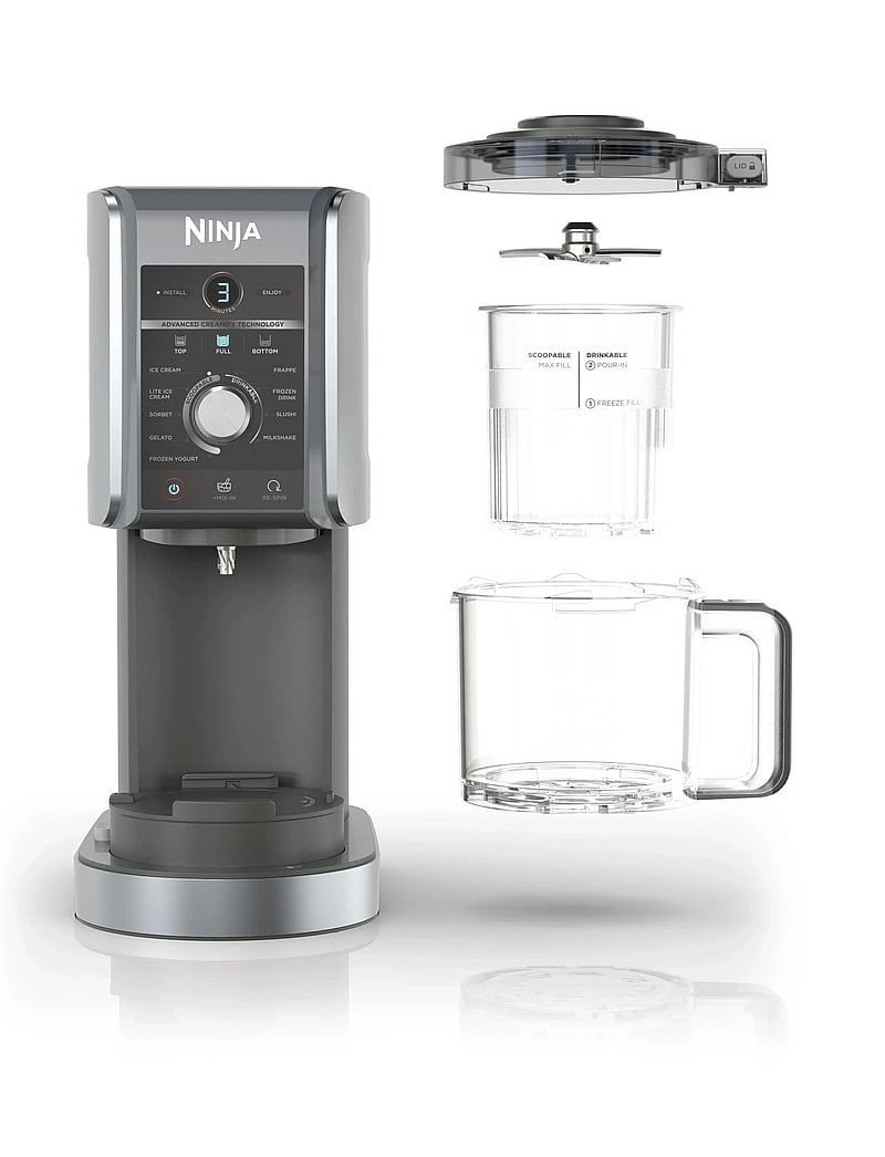 Ninja - NINJA CREAMI DELUXE 10-IN-1 ICE CREAM AND FROZEN DRINK MAKER NC502EU - mixer - black - 1