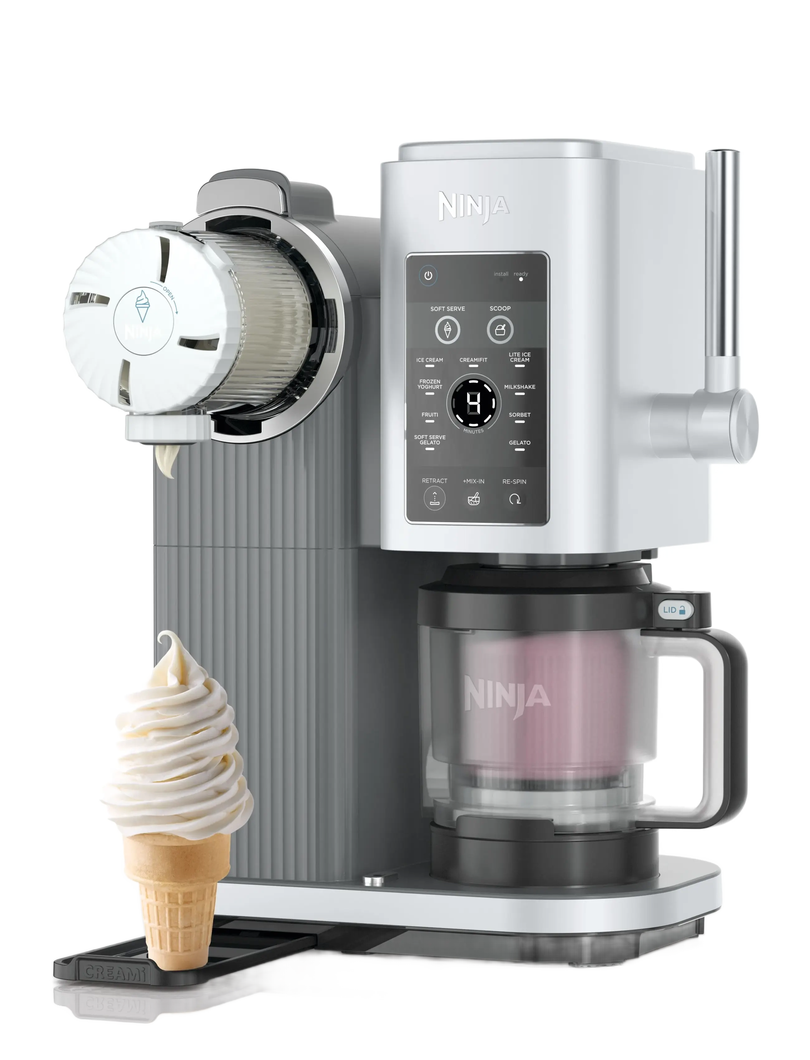Ninja - Ninja Creami NC701BU Spin & Spoon - black - 2