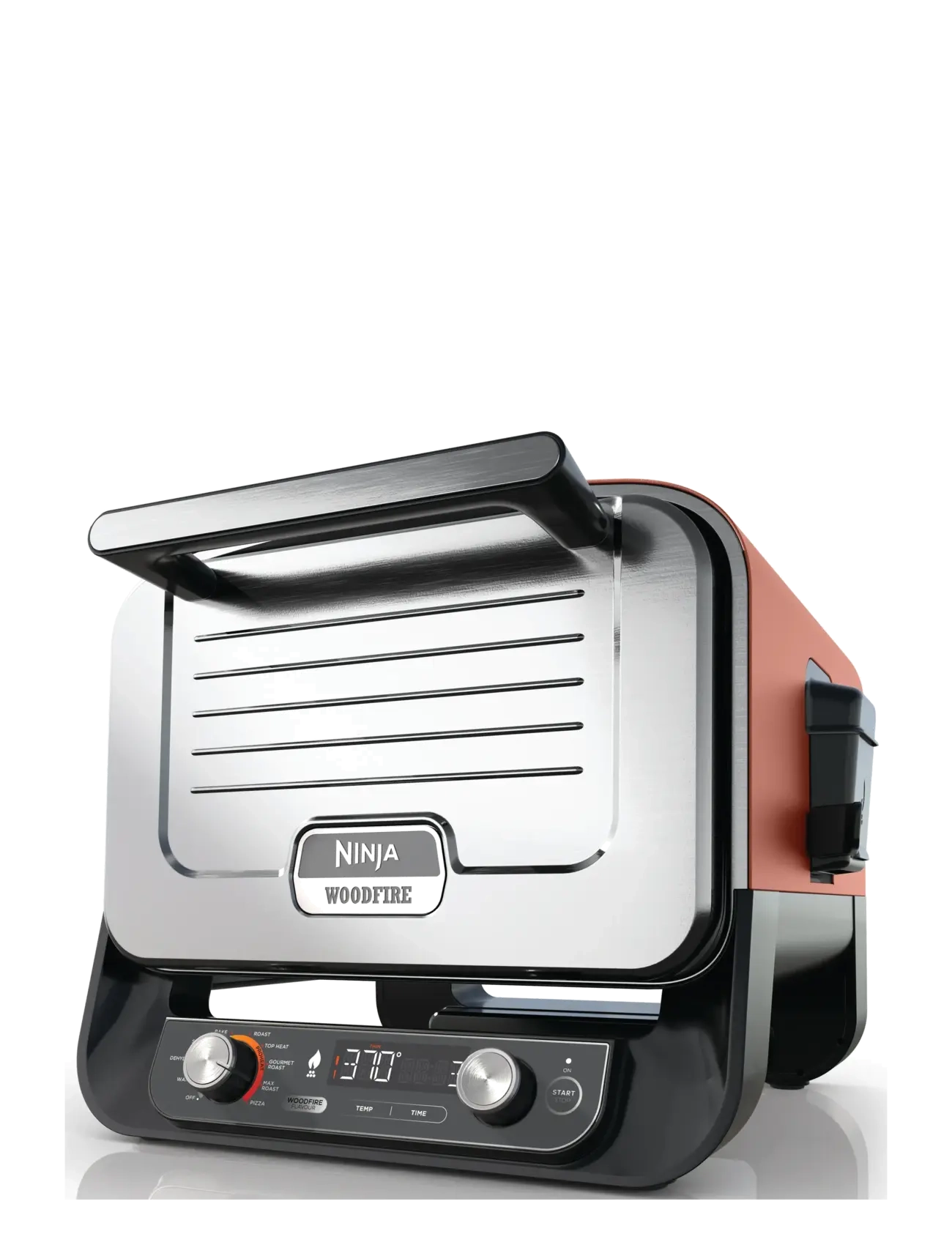 Ninja Woodfire Oo101Eu Outdoor Electrical Oven And Smoker 2400W, Airfryer, Sort, Str: 2400 W