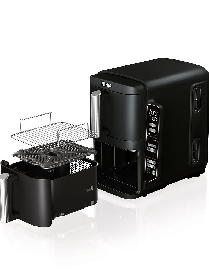 Ninja - NINJA SL300EU DOUBLE STACK AIRFRYER 2-LÅDA 7,6L - heißluftfritteusen - black - 0