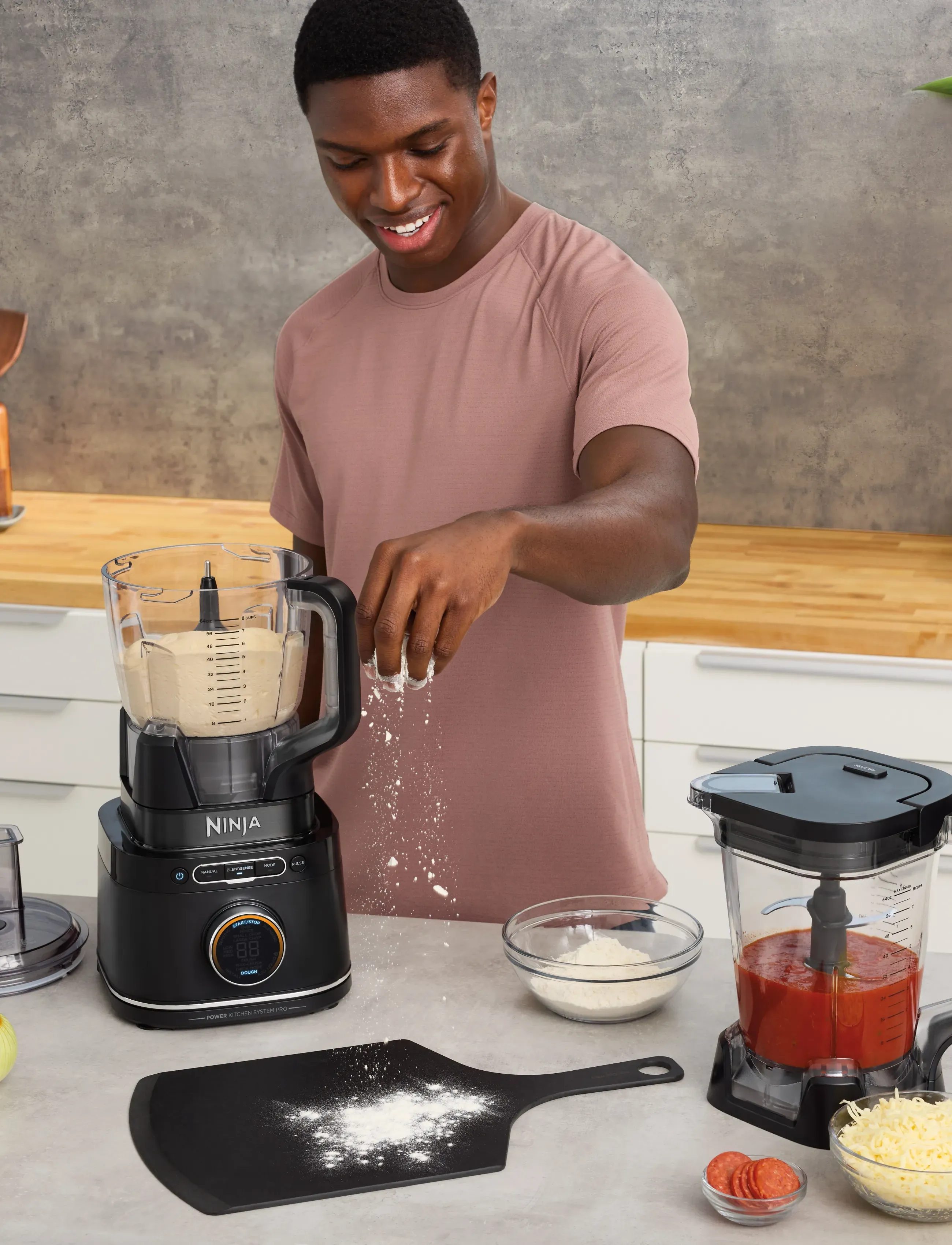 Ninja - NINJA DETECT TB401EU POWER BLENDER, FOOD PROCESSOR & SINGLE SERVE PRO - mixere & blendere - black - 4