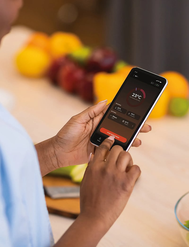 Ninja - NINJA PROCHEF WIRELESS THERMOMETER WP100EU - termomeetrid ja köögitaimerid - black - 4