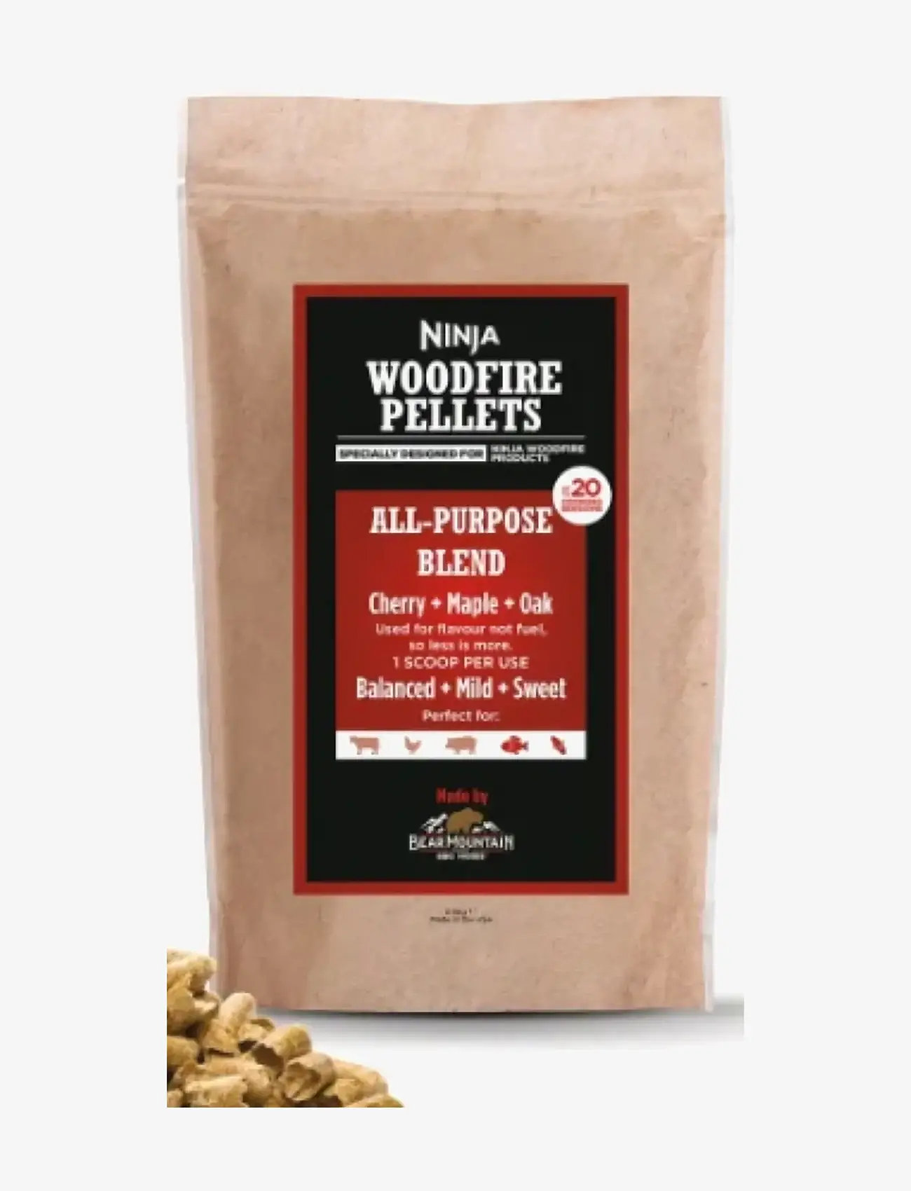 Ninja - Ninja Woodfire Pellets All-Purpose - brown - 0