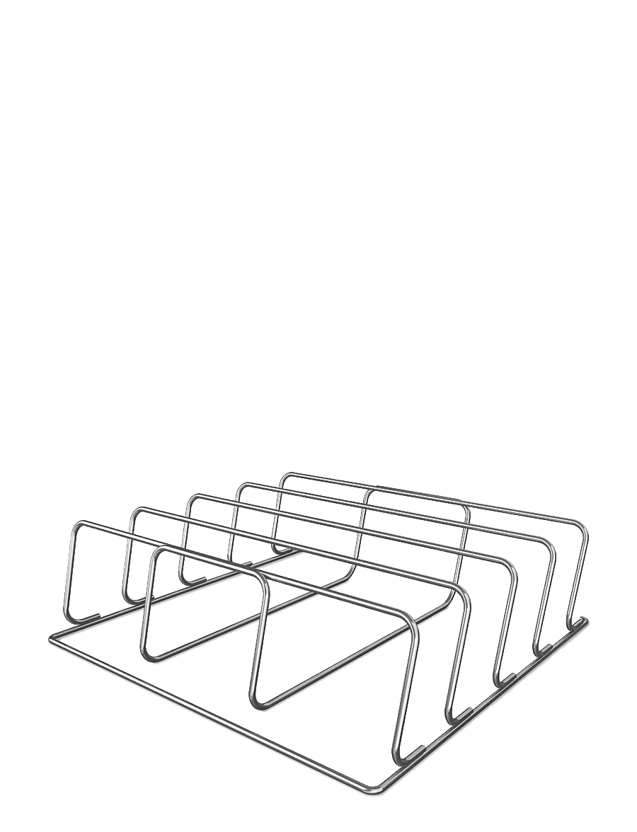 Ninja - XL Electric BBQ Rib Rack - grillitarvikud - silver - 1