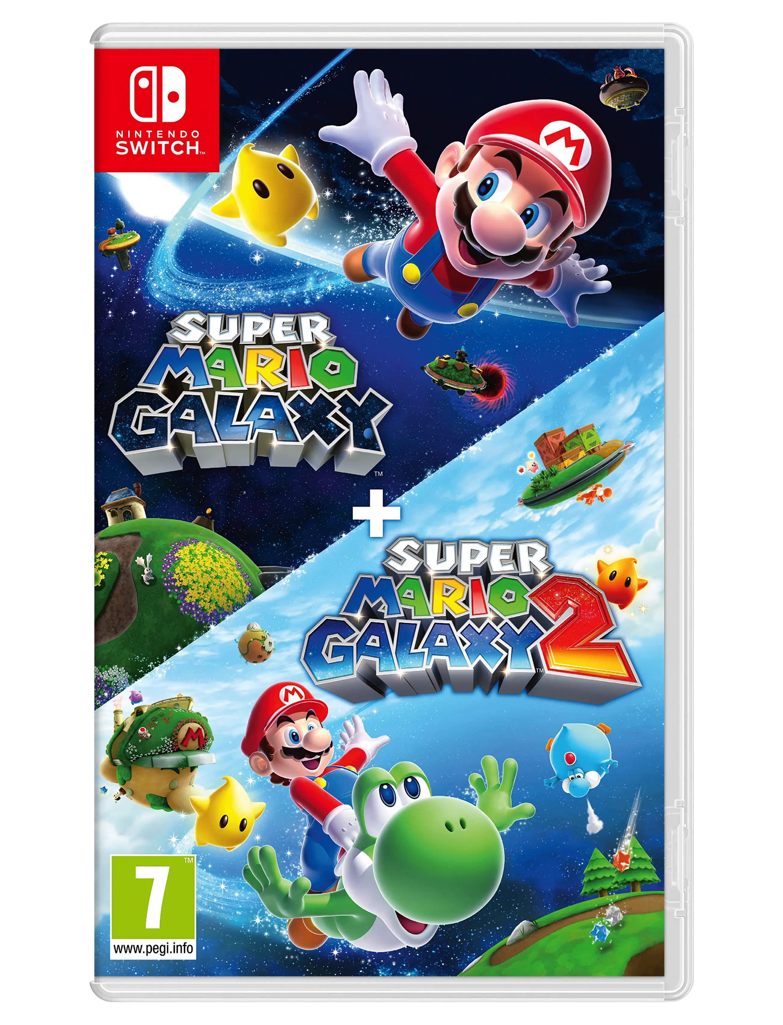Nintendo Super Mario Galaxy + Super Mario Galaxy 2 - Mänguasjad - MULTI / multi