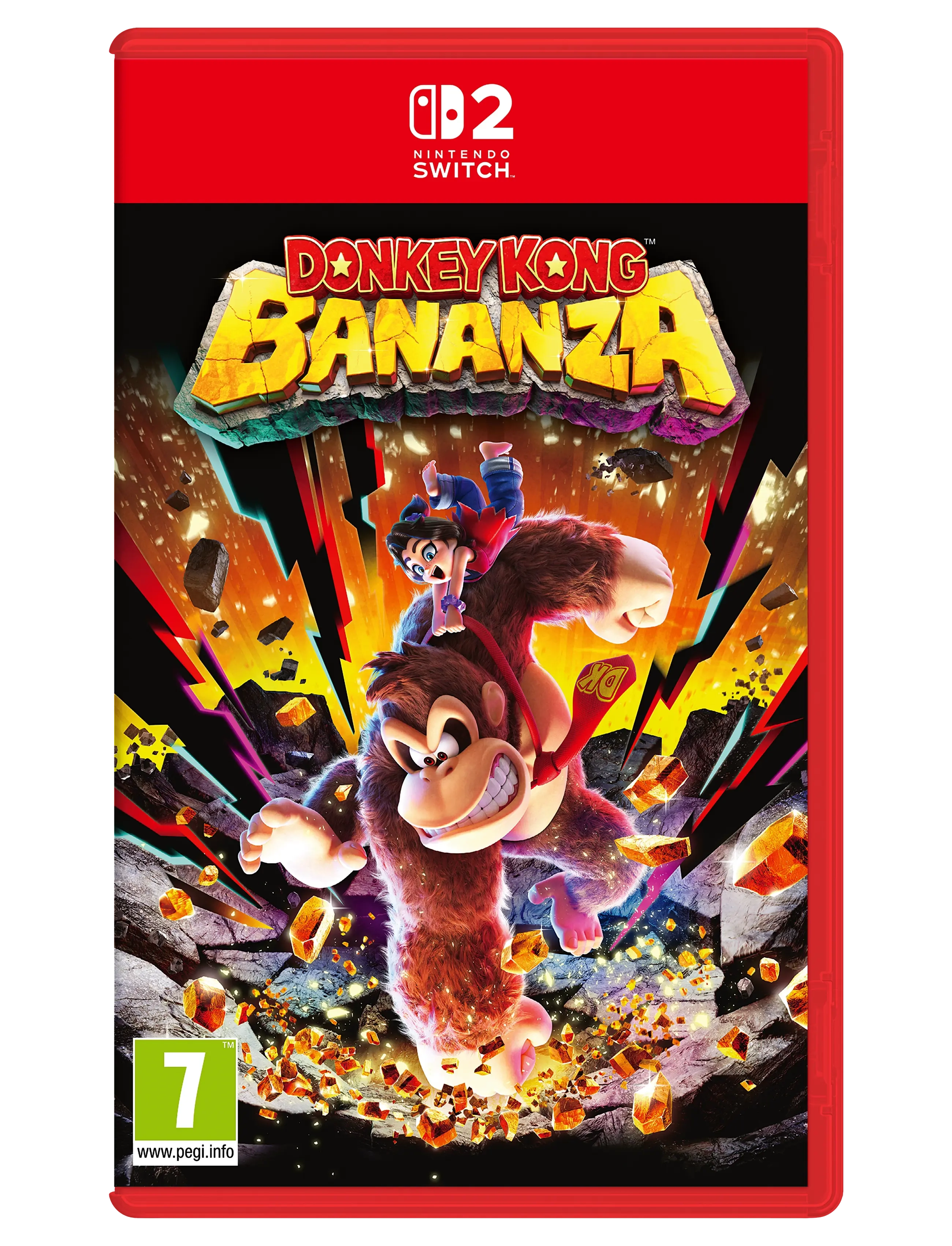 Nintendo Donkey Kong Bananza - Mänguasjad - MULTI / red