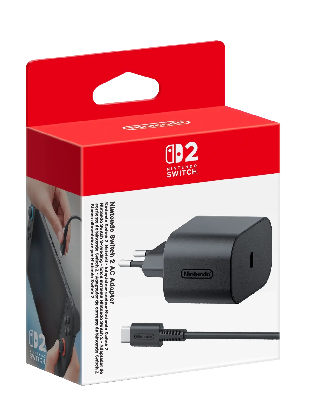Nintendo Nintendo Switch 2 AC-adapter - Mänguasjad - MULTI / black