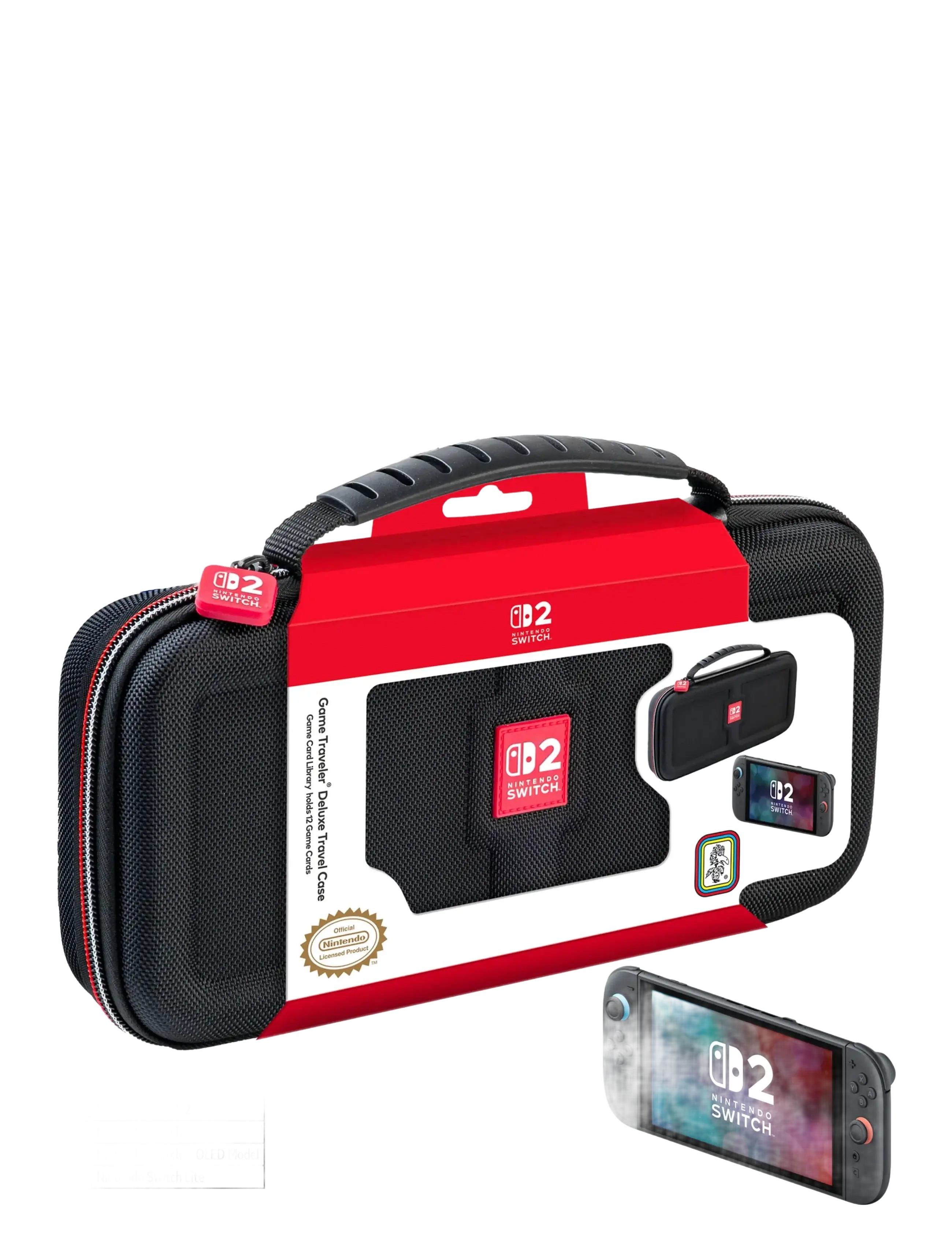 Nintendo NS2 Deluxe Travel Case NS241 (Black) - Mänguasjad - MULTI / black