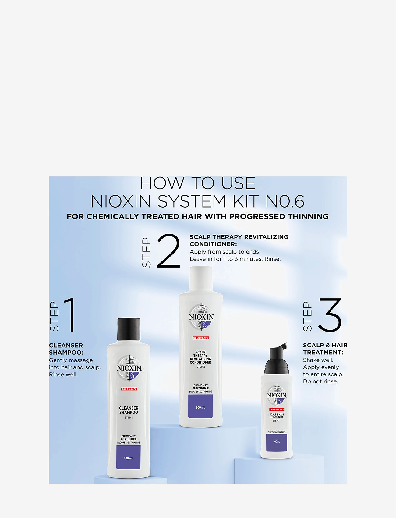 Nioxin - Nioxin System 6 Scalp Therapy Revitalising Conditioner 1.000 ml - clear - 2