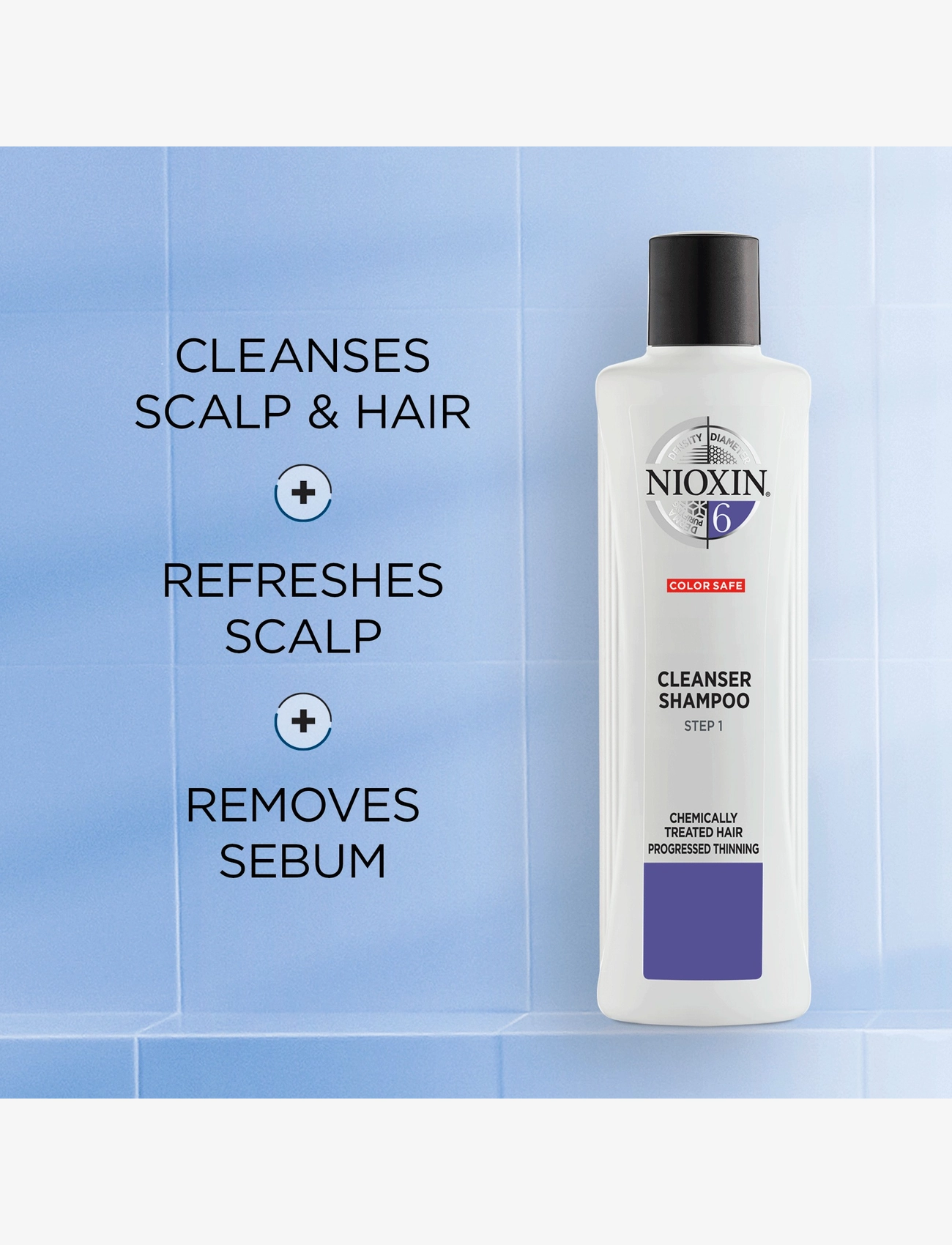 Nioxin - Nioxin System 6 Cleanser Shampoo 1.000 ml - clear - 1
