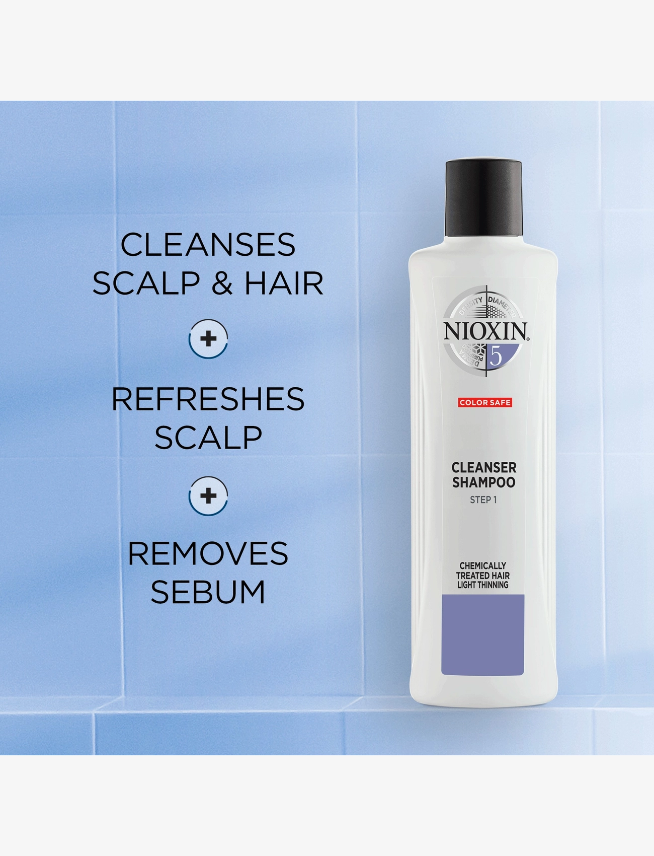 Nioxin - Nioxin System 5 Cleanser Shampoo 1.000 ml - clear - 2
