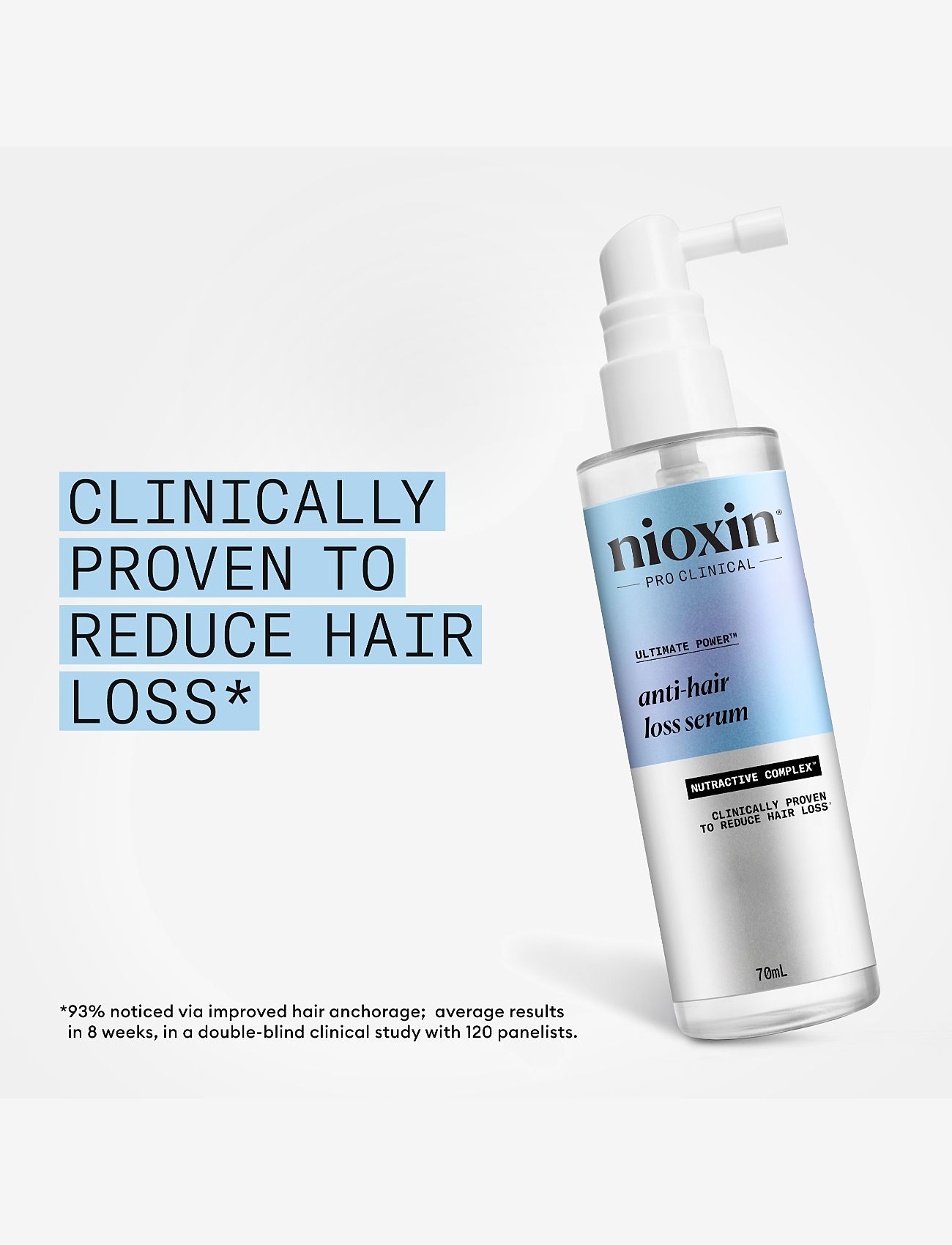 Nioxin - Nioxin Anti-Hairloss Treatment 70 ml - hår - no color - 4