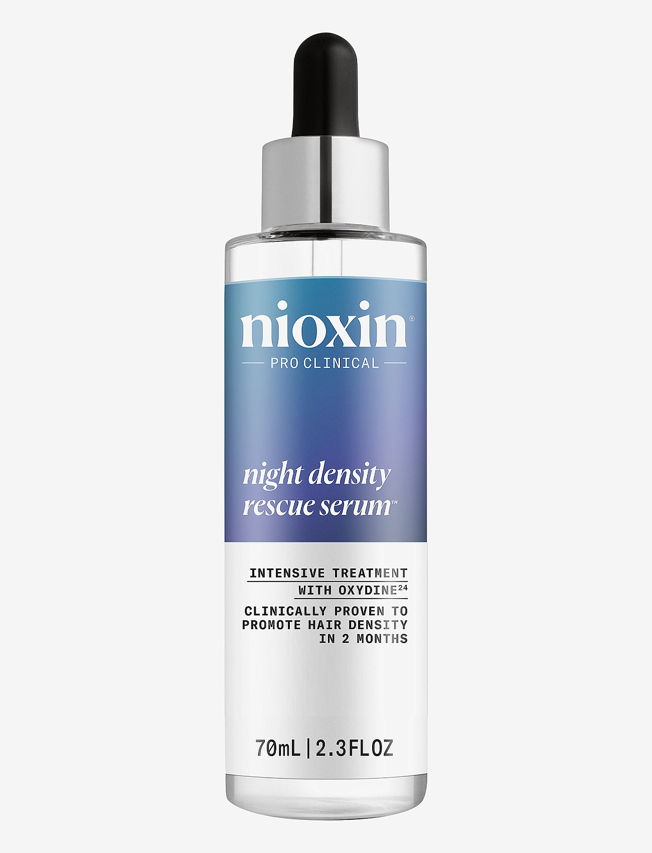 Nioxin - Nioxin Night Density Rescue Serum 70 ml - juuksehooldused - no color - 0