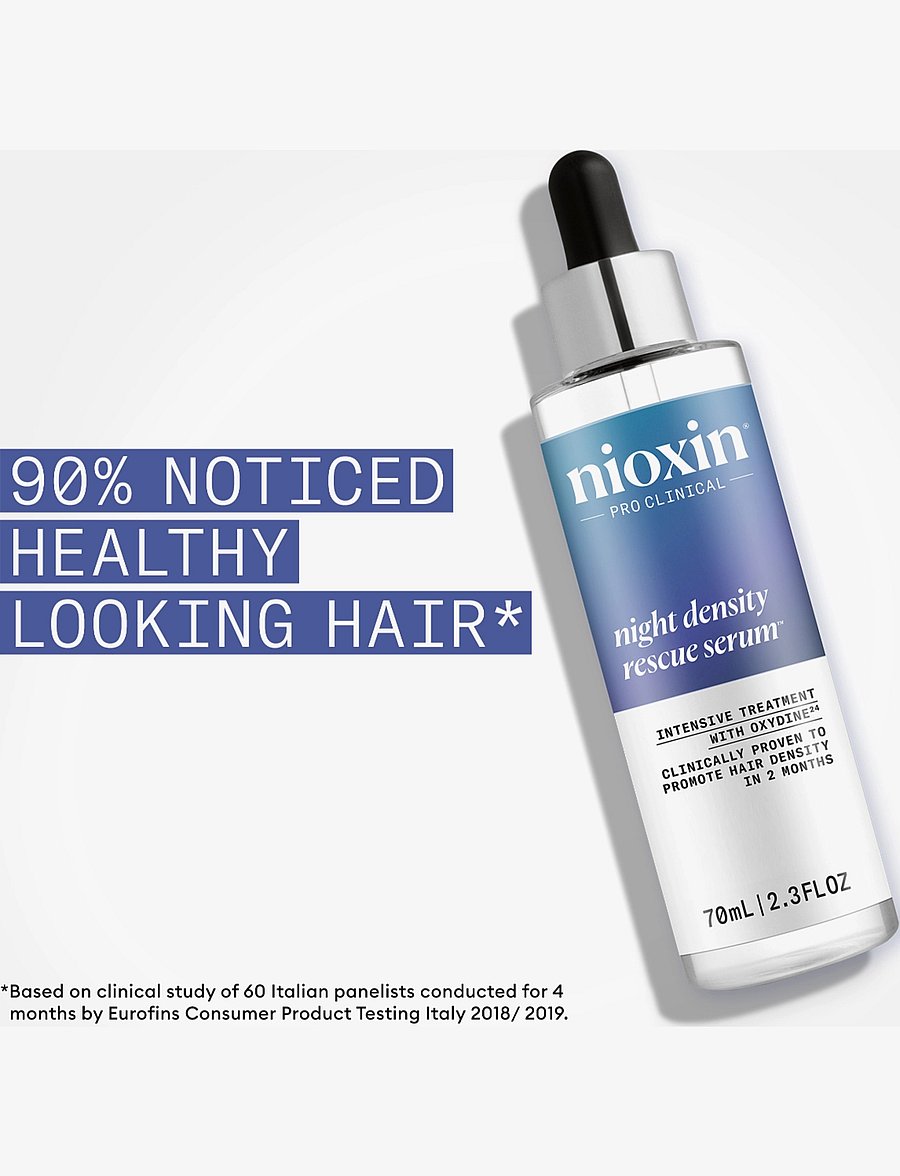 Nioxin - Nioxin Night Density Rescue Serum 70 ml - juuksehooldused - no color - 4