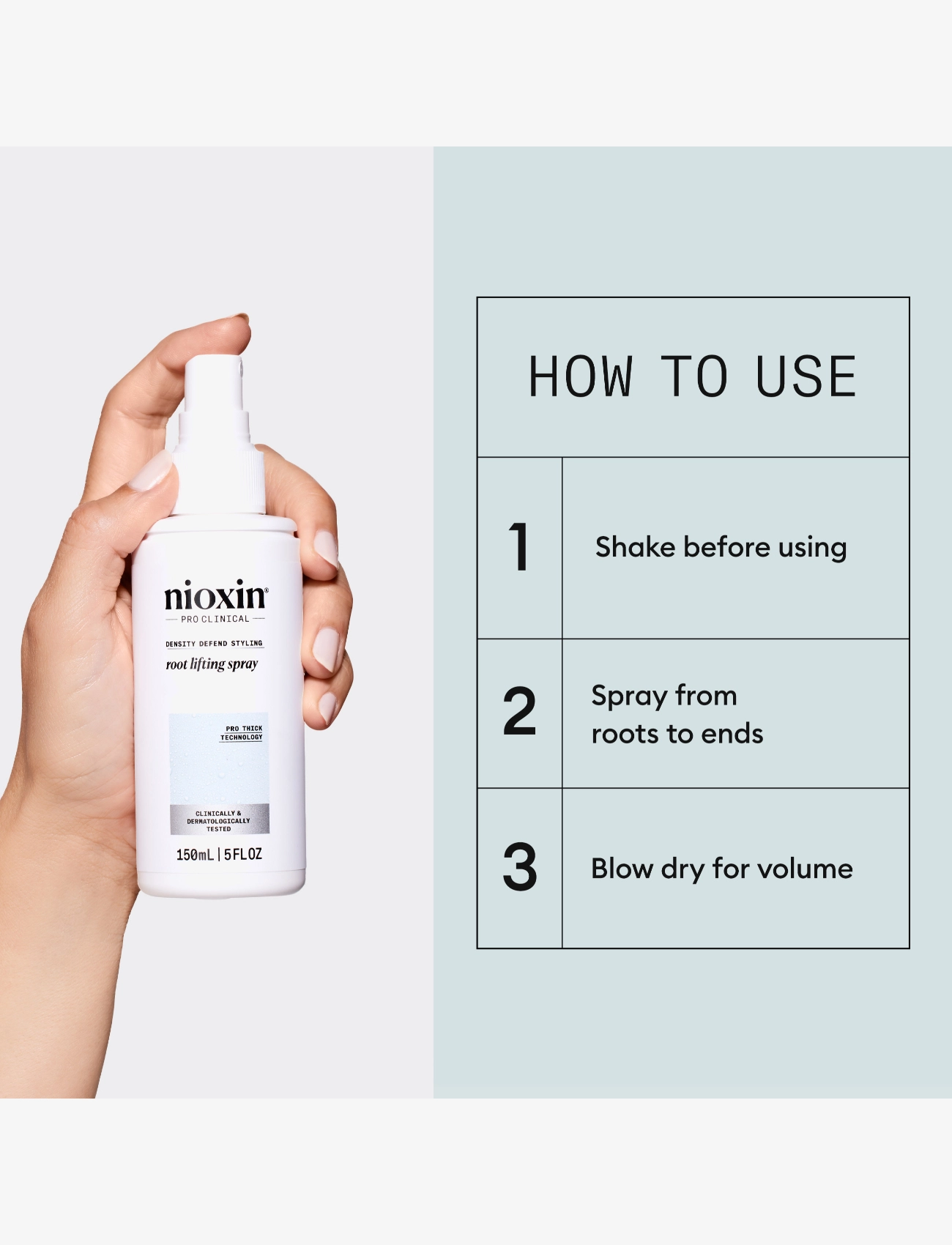 Nioxin - Nioxin Root Lifting Spray 150 ml - alhaisimmat hinnat - no color - 2